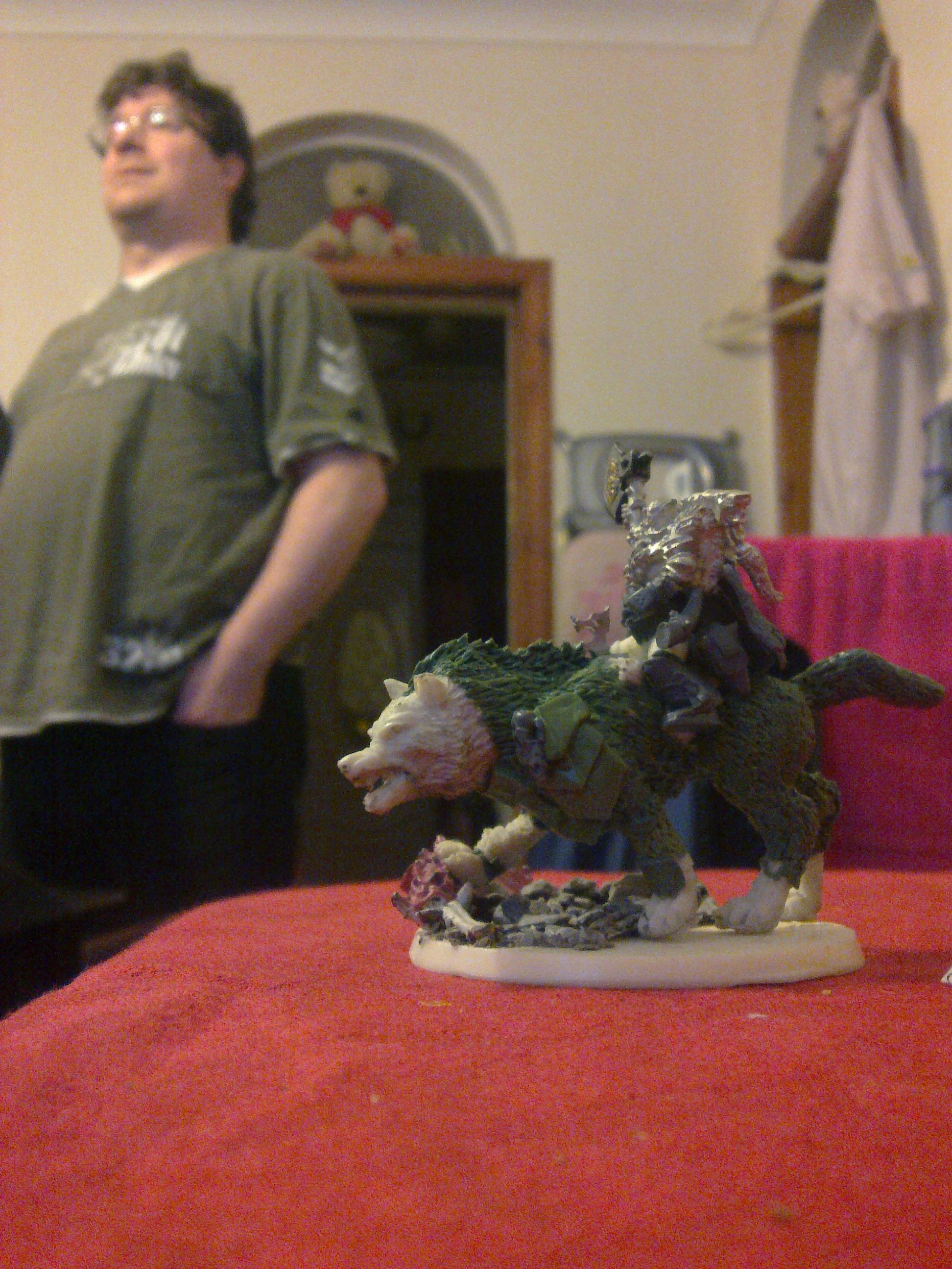 Greenstuff, Space Wolves, Thunderwolf, Warhammer 40,000, Work In Progress