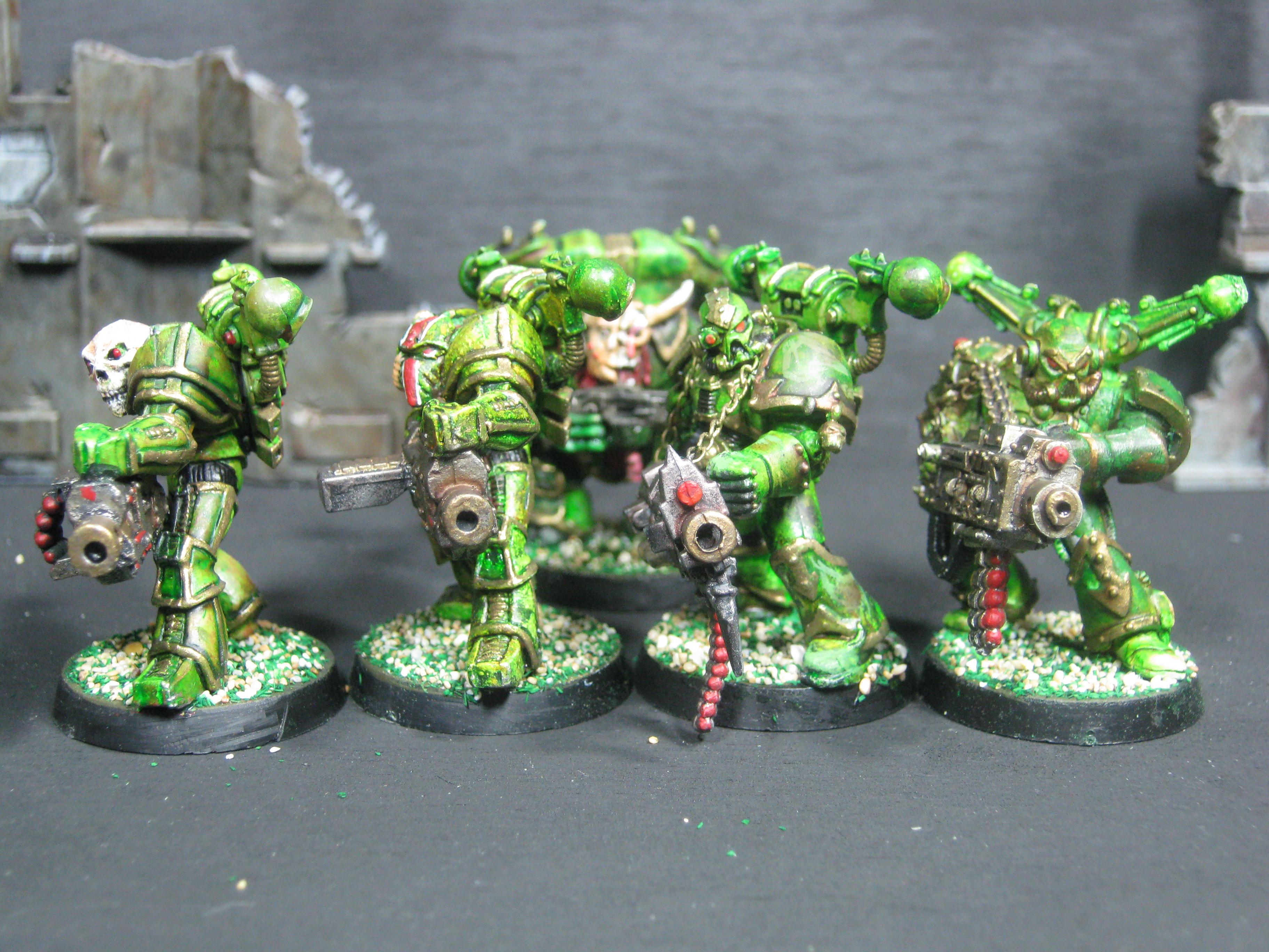 Chaos Space Marines, Death Guard, Havocs, Nurgle, Plague Marines