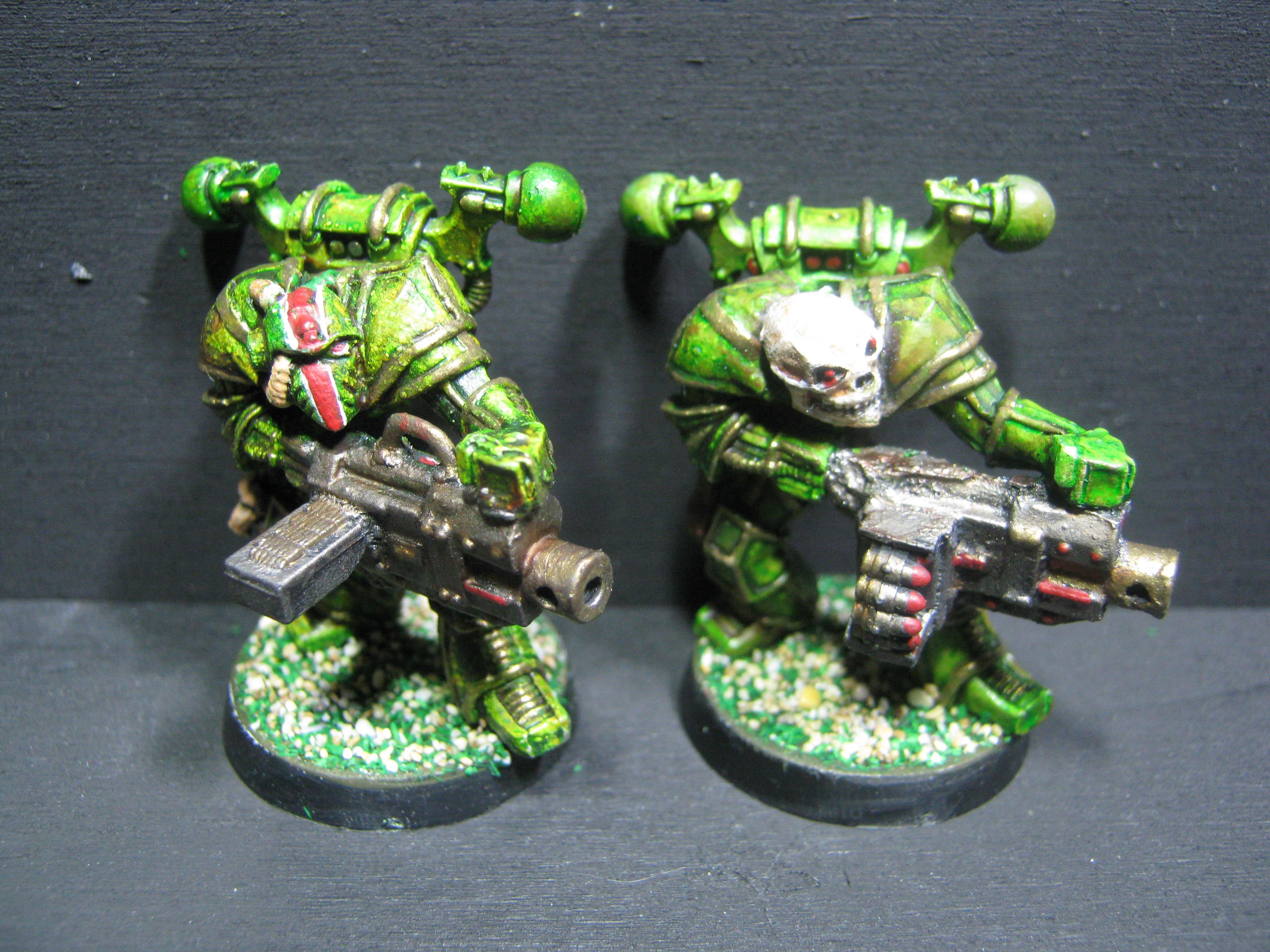 Chaos Space Marines, Death Guard, Havocs, Nurgle, Plague Marines