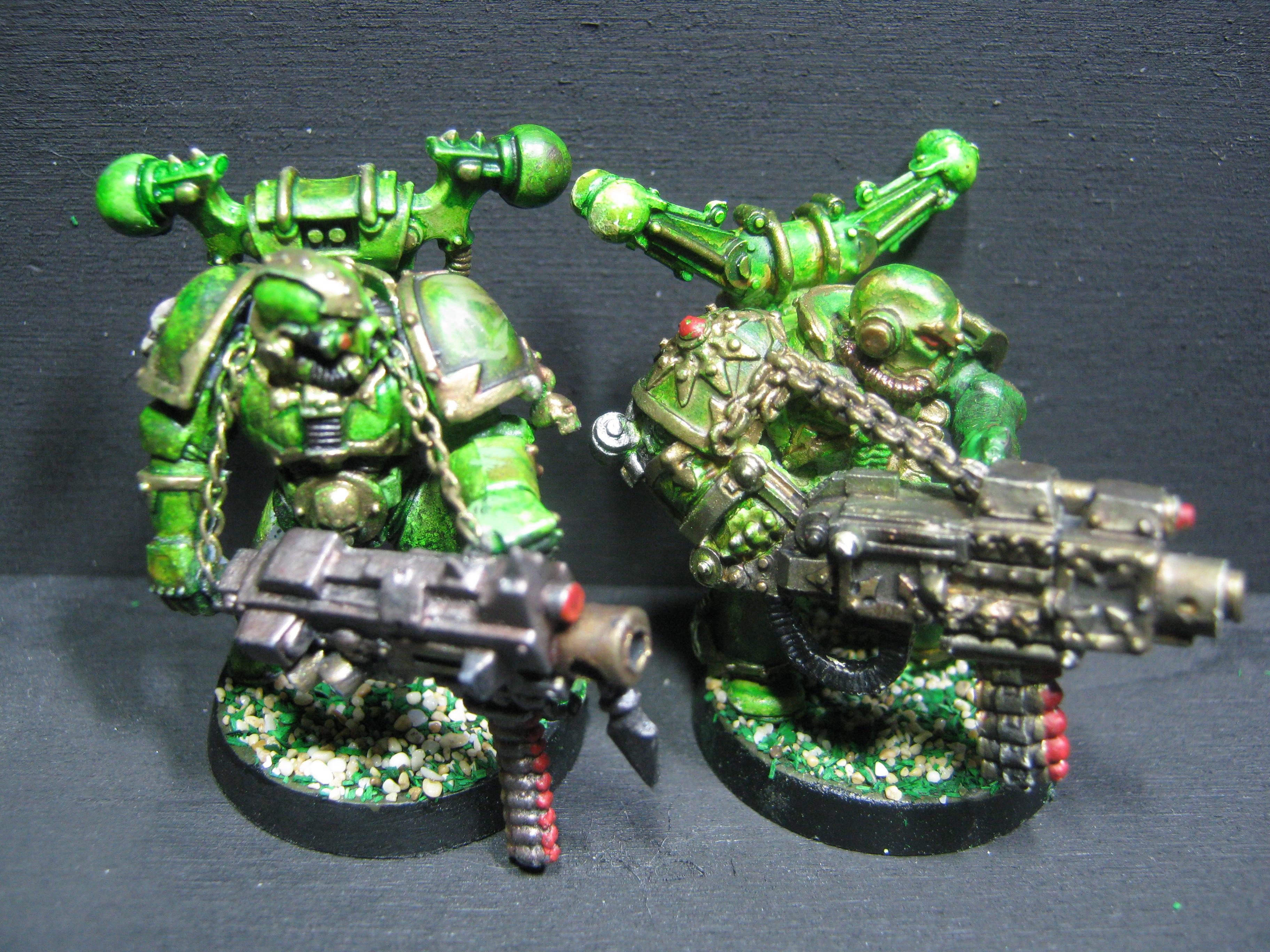 Chaos Space Marines, Death Guard, Havocs, Nurgle, Plague Marines