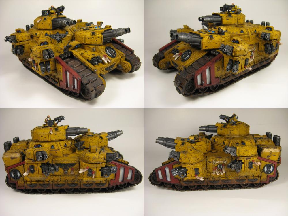 Baneblade, Fellblade, Imperial Fists, Super-heavy