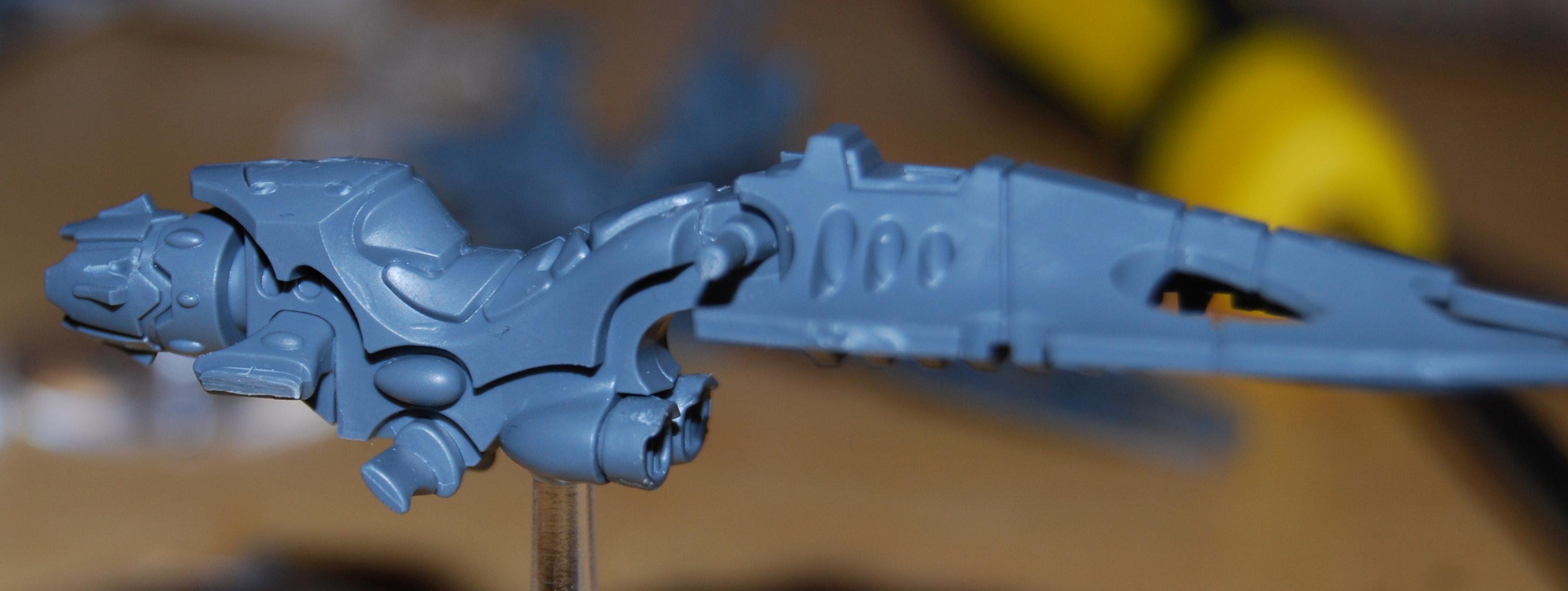 Aspect, Conversion, Dark, Eldar, Elves, Jetbike, Kitbash, Reaper, Reaver, Shining, Spear