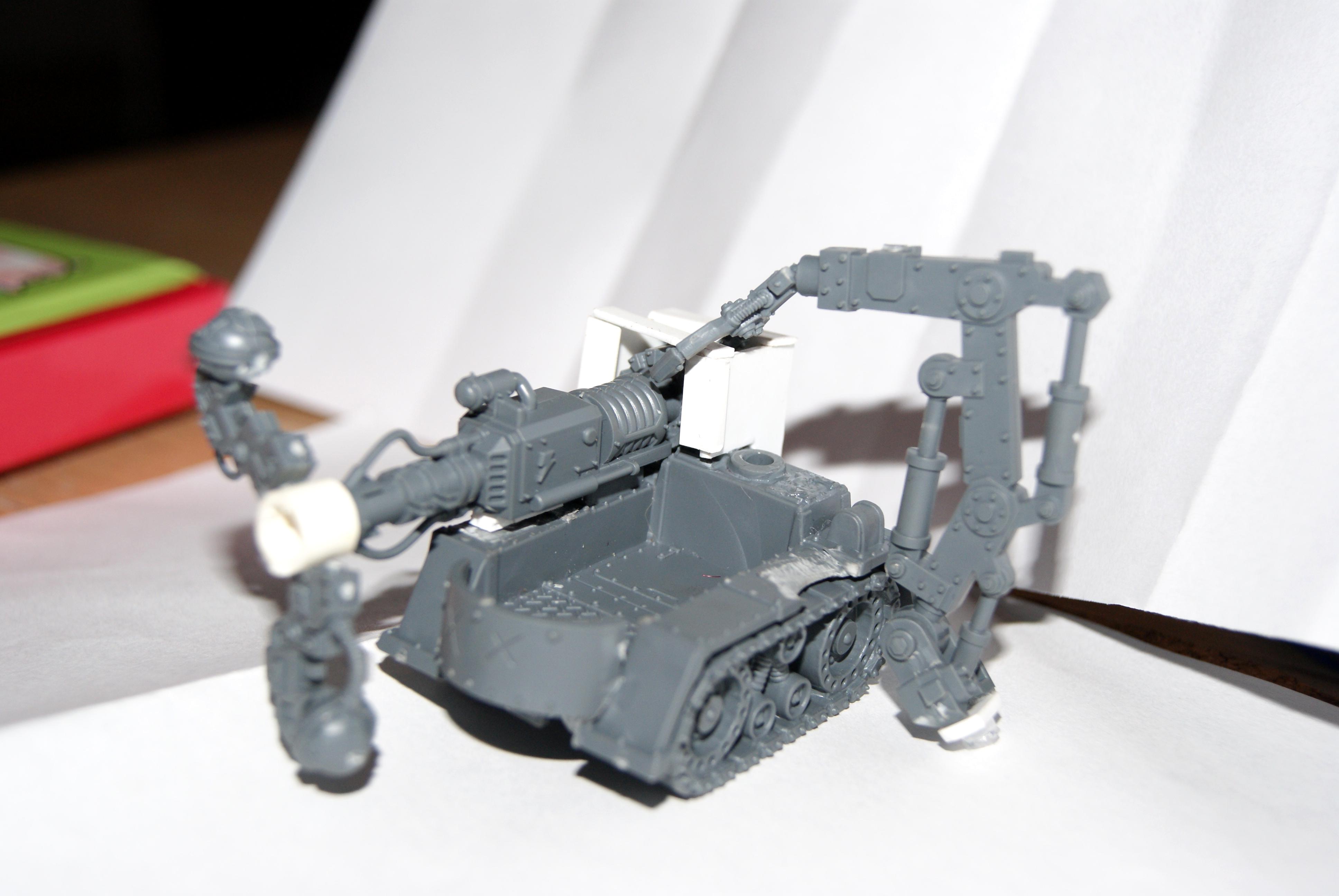 Conversion, Grot Rebellion, Grot Rebels, Shokk Attak Gun, Warhammer 40,000, Work In Progress