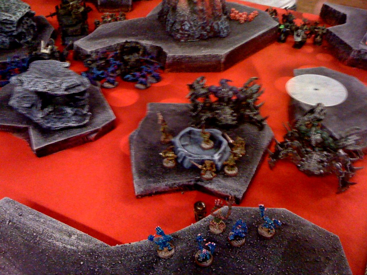 Battle Report, Daemons, Orks, Winter Harvest