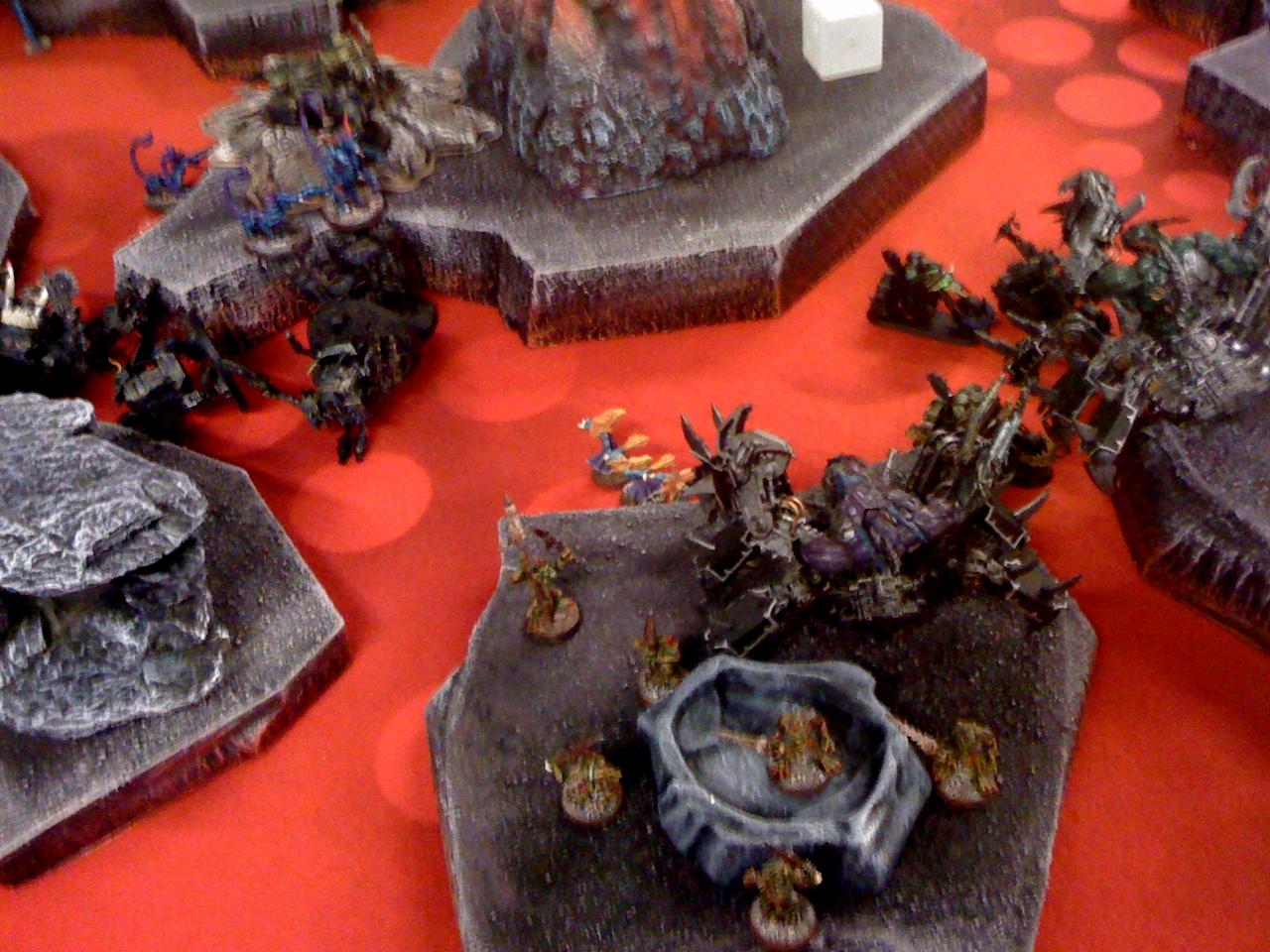 Battle Report, Daemons, Orks, Winter Harvest