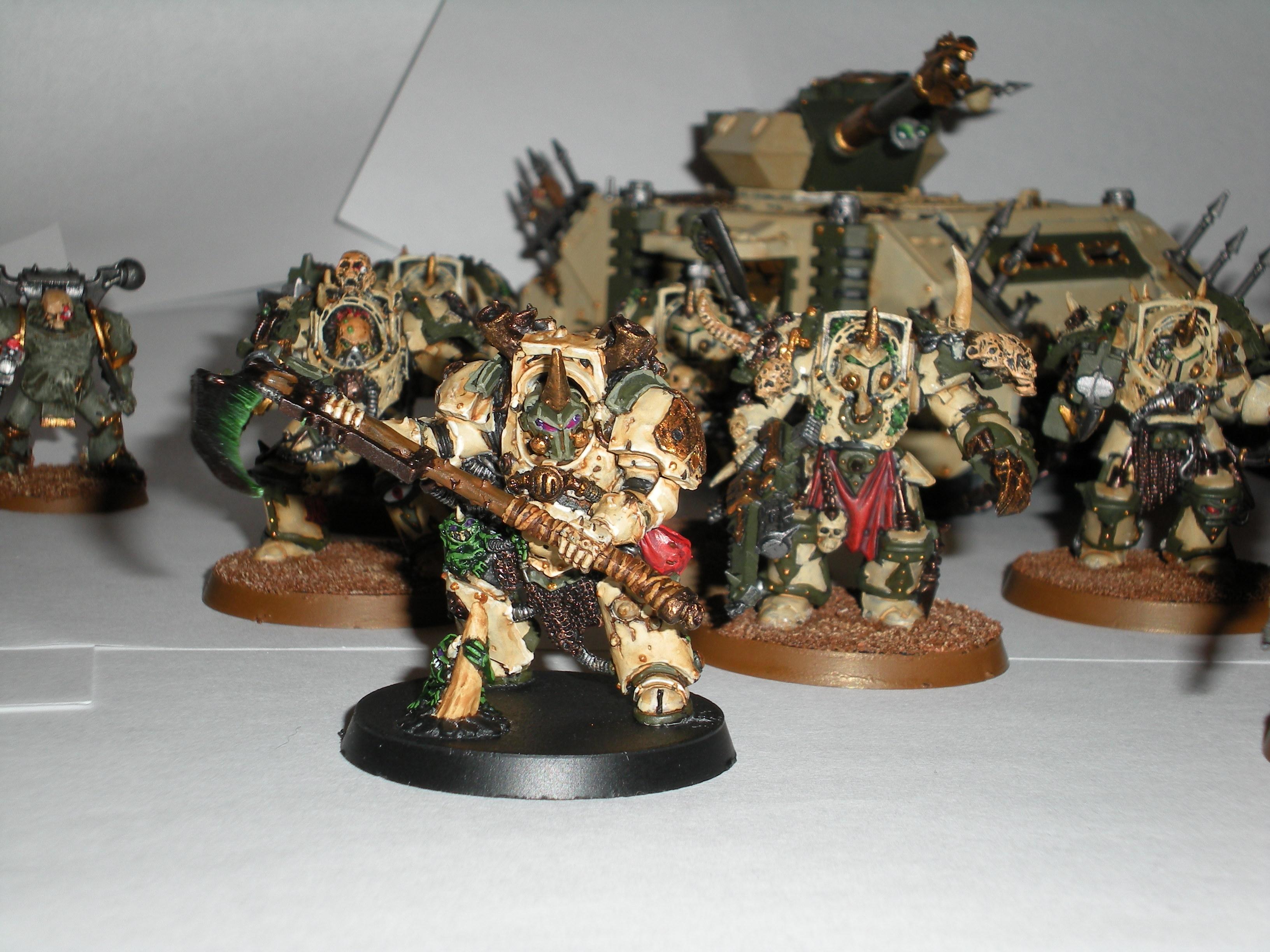 Chaos, Chaos Space Marines, Headquarters, Nurgle, Typhus