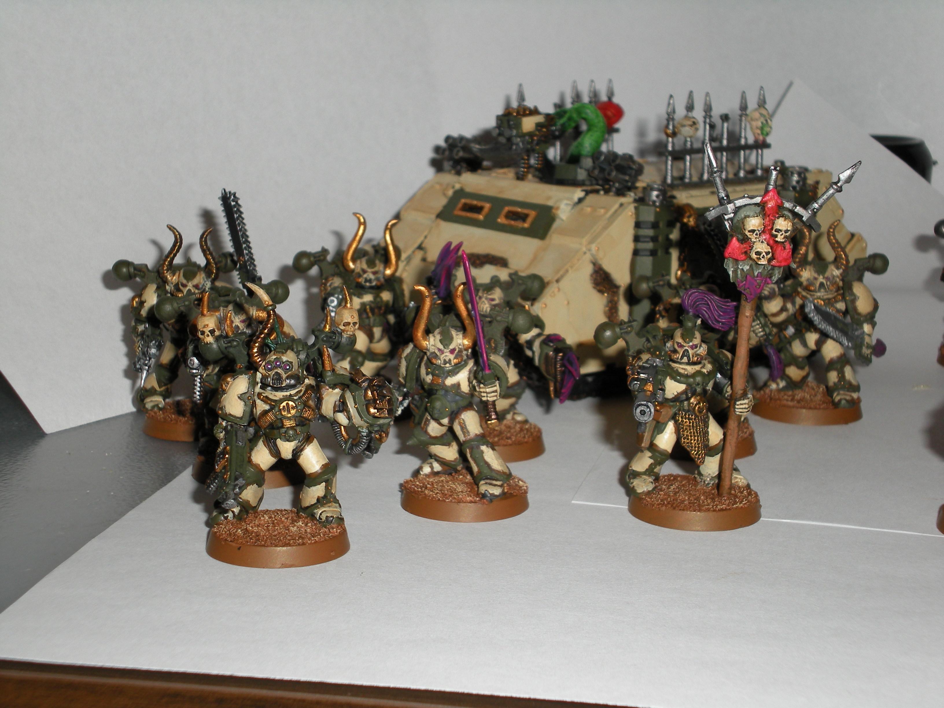 Chaos, Chaos Chosen, Chaos Space Marines, Nurgle