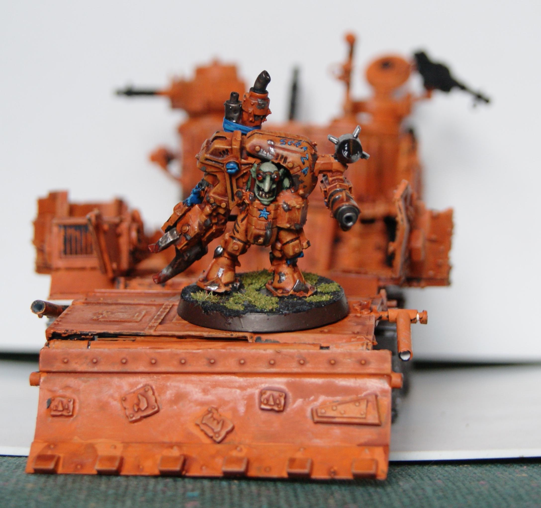 Battlewagon, Conversion, Grot Rebellion, Grot Rebels, Warhammer 40,000, Work In Progress