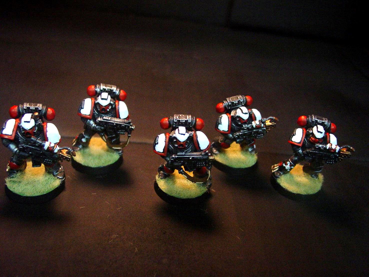 Space Marines, New Sternguard! Group shot 1