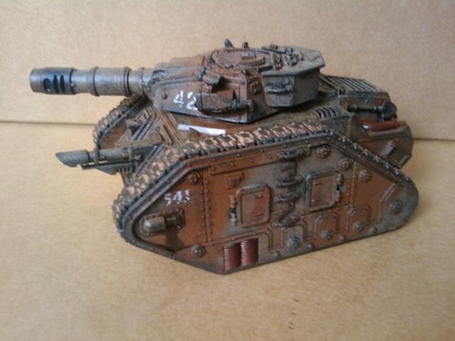 Leman Russ, Squad Markings, Tank, Weathered