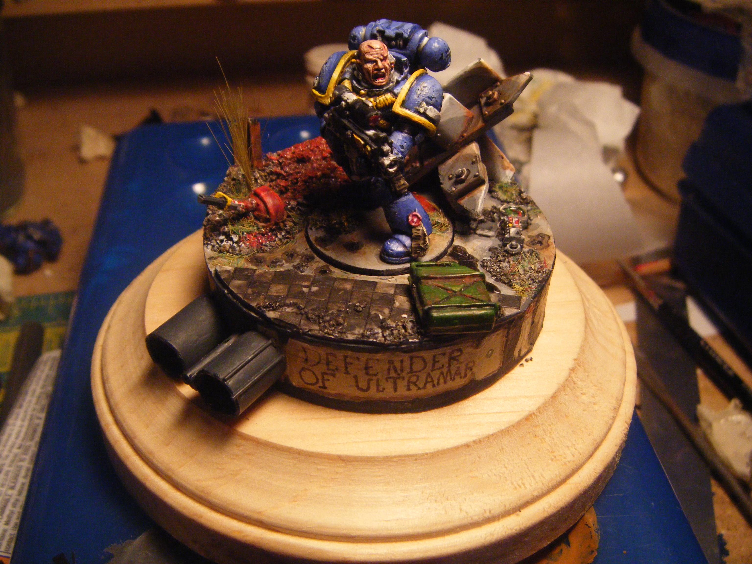 Ultramarines, this is one of my other display base.it was for the youngbloods competition this year,but i missed it