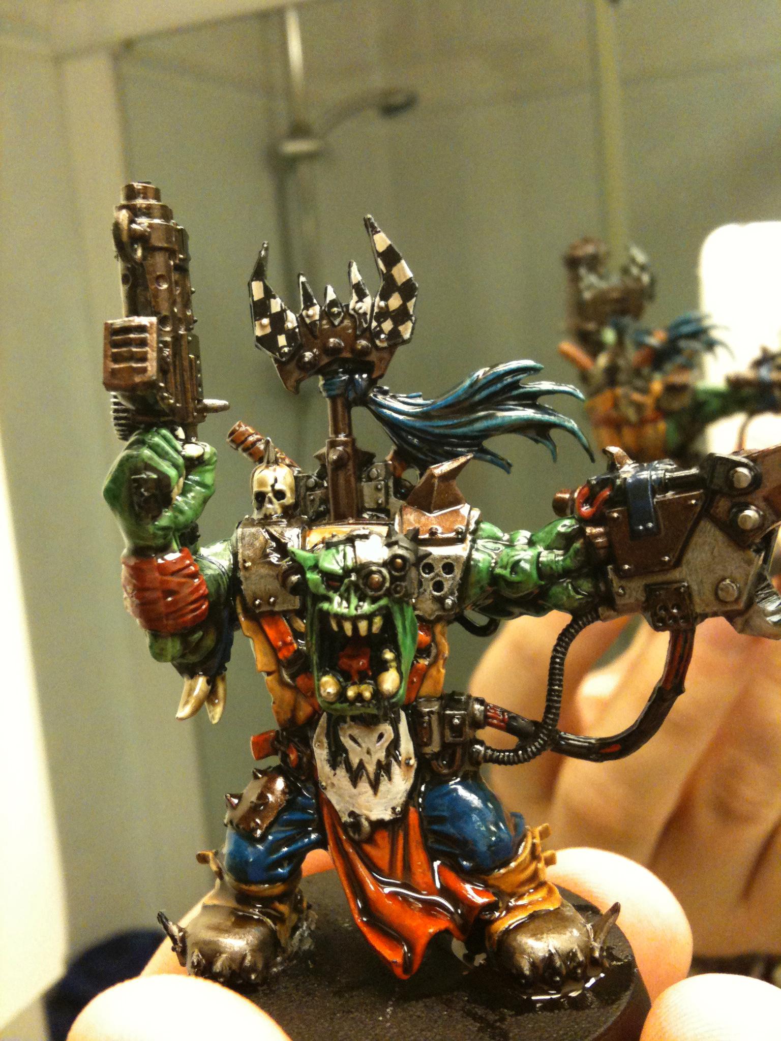 Boss, Dipped, Orcs, Orks, Warboss