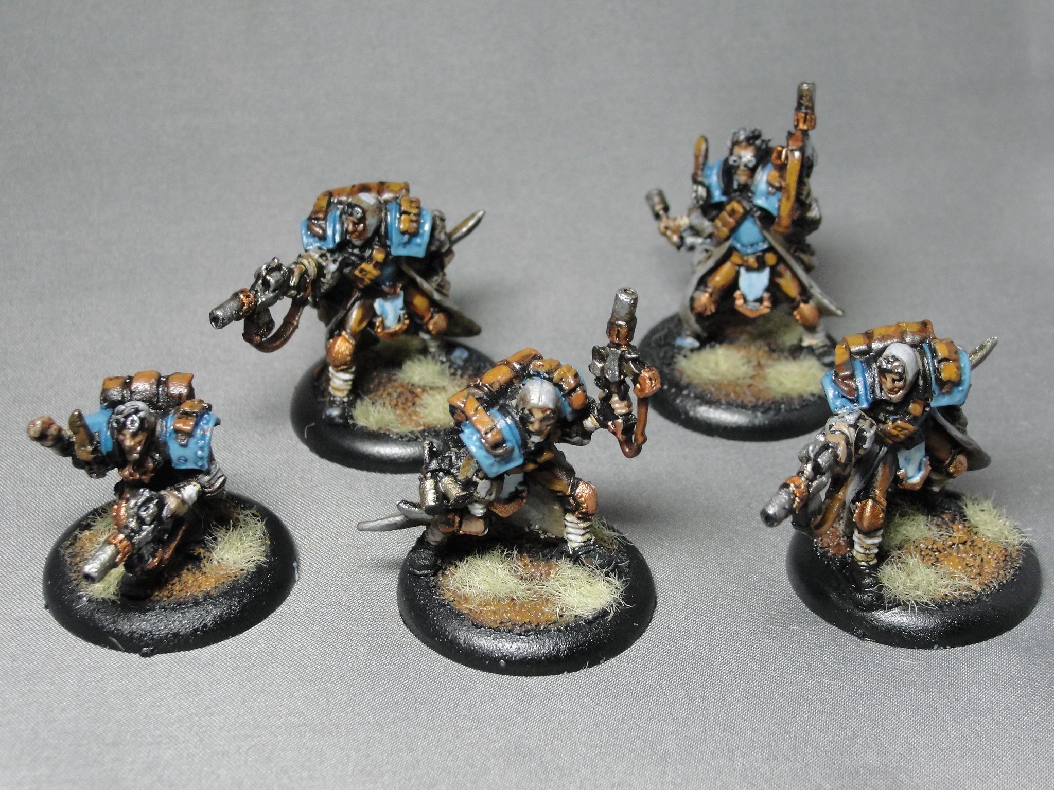 warmachine, Cygnar, Trencher Commandos