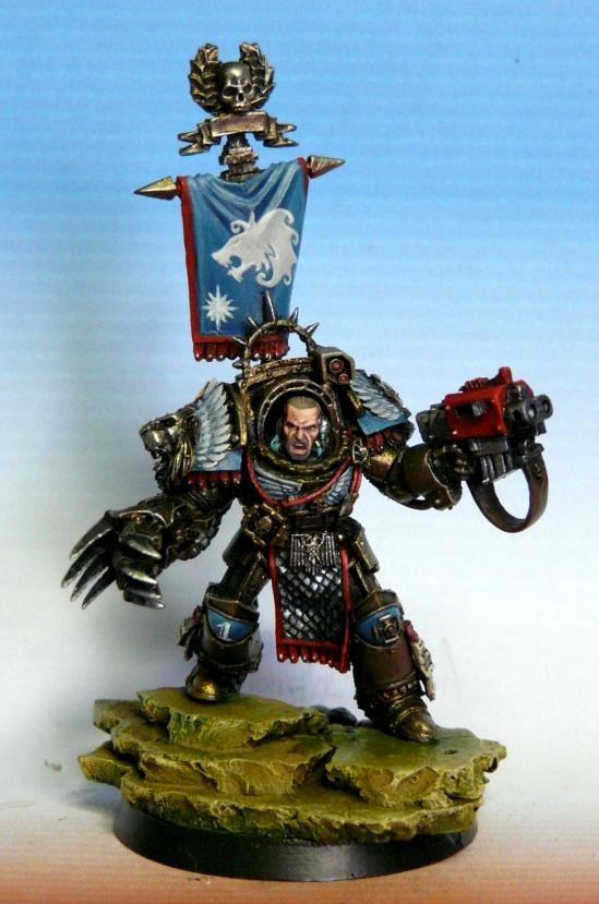 Adeptus Astartes, Armaggedon War, Celestial Lions, Chapter Master, Imperial Fists, Space Marines, Terminator Armor