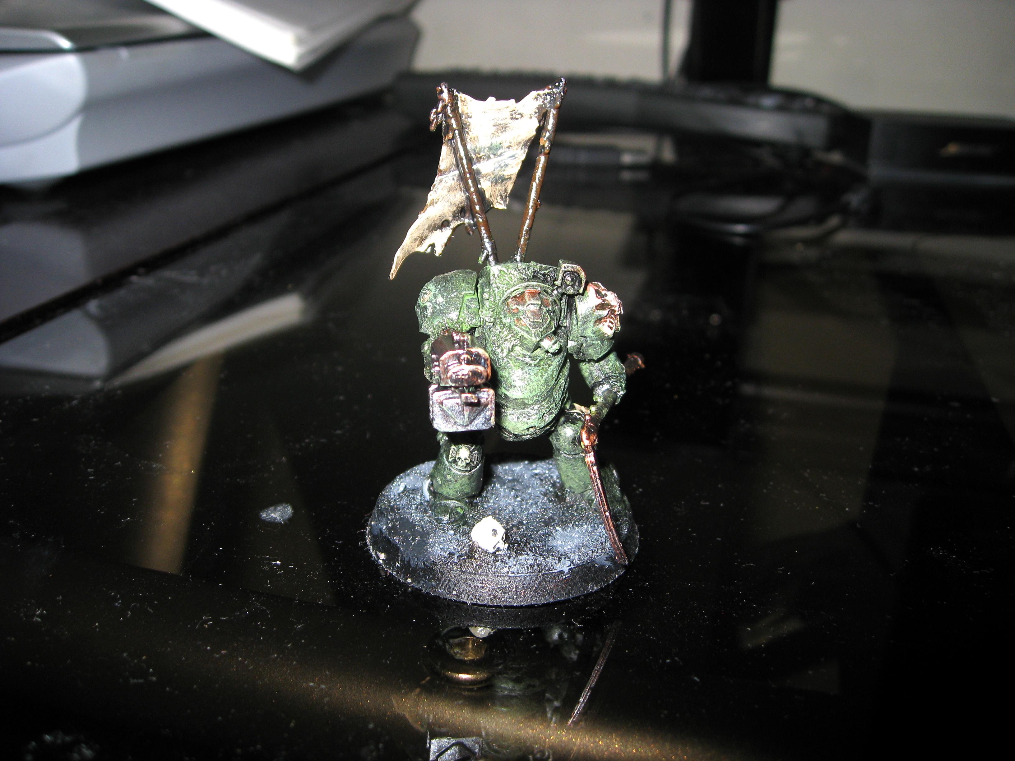 Aobr Terminator, Chaos Space Marines, Conversion, Death Guard, Nurgle, Plague Marines, Terminator Armor, Terminator Lord
