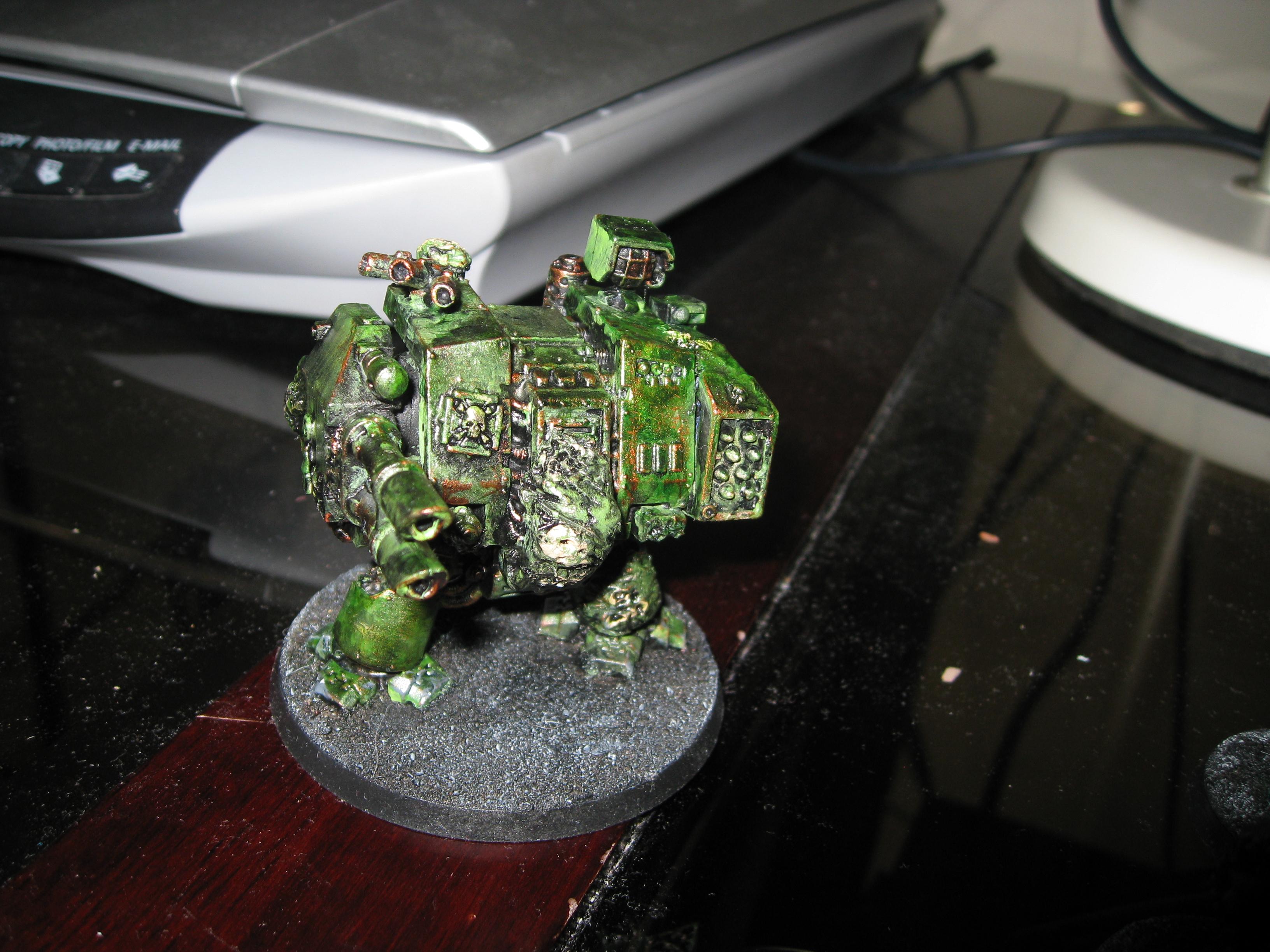 Chaos Dreadnought, Chaos Space Marines, Conversion, Dreadnought, Nurgle