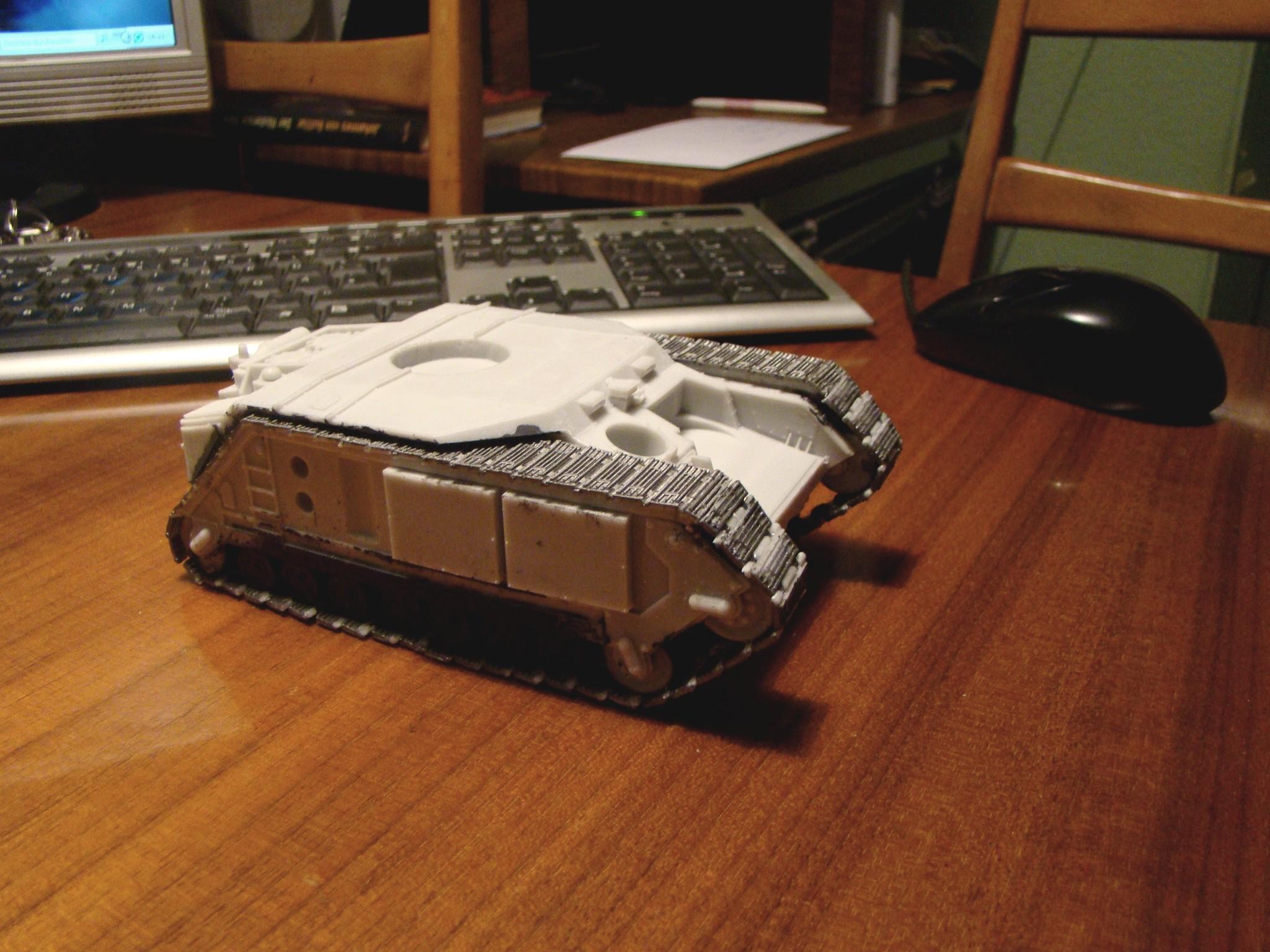 The chassis completed