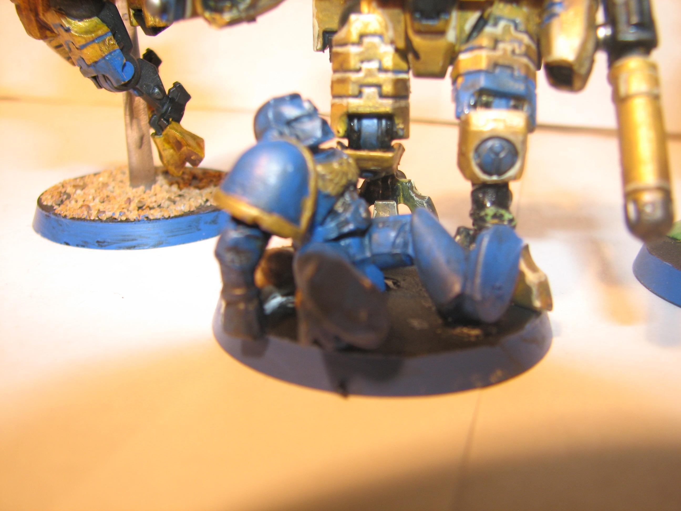 Conversion, Crisis Battlesuit, Games Workshop, Tau, Ultramarines, Warhammer 40,000