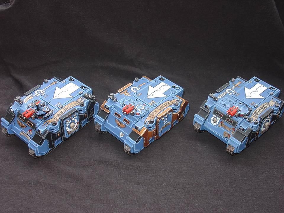 Rhino, Ultramarines, Three Rhinos
