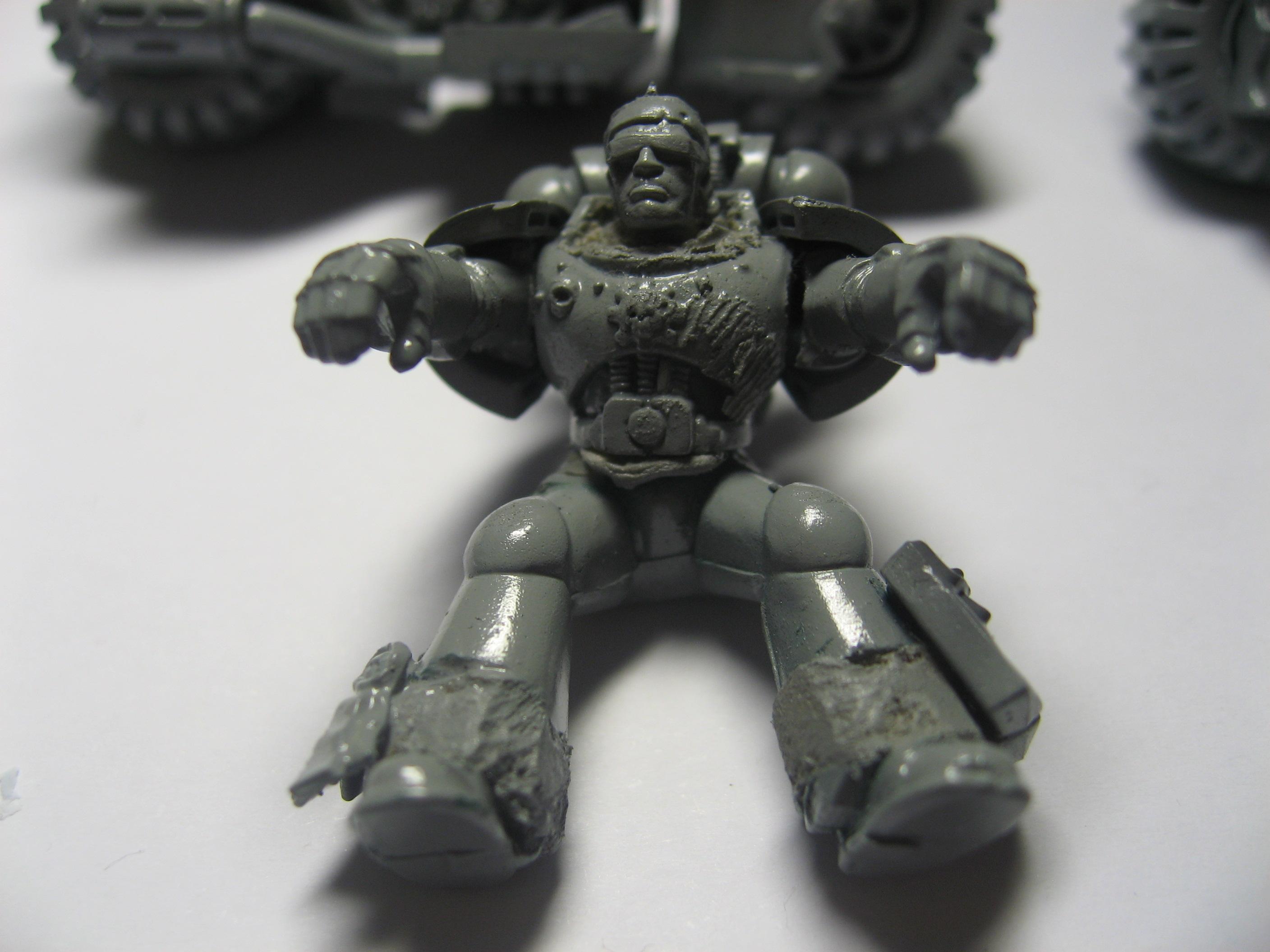 Legs converted from 2nd ed box set with wood putty