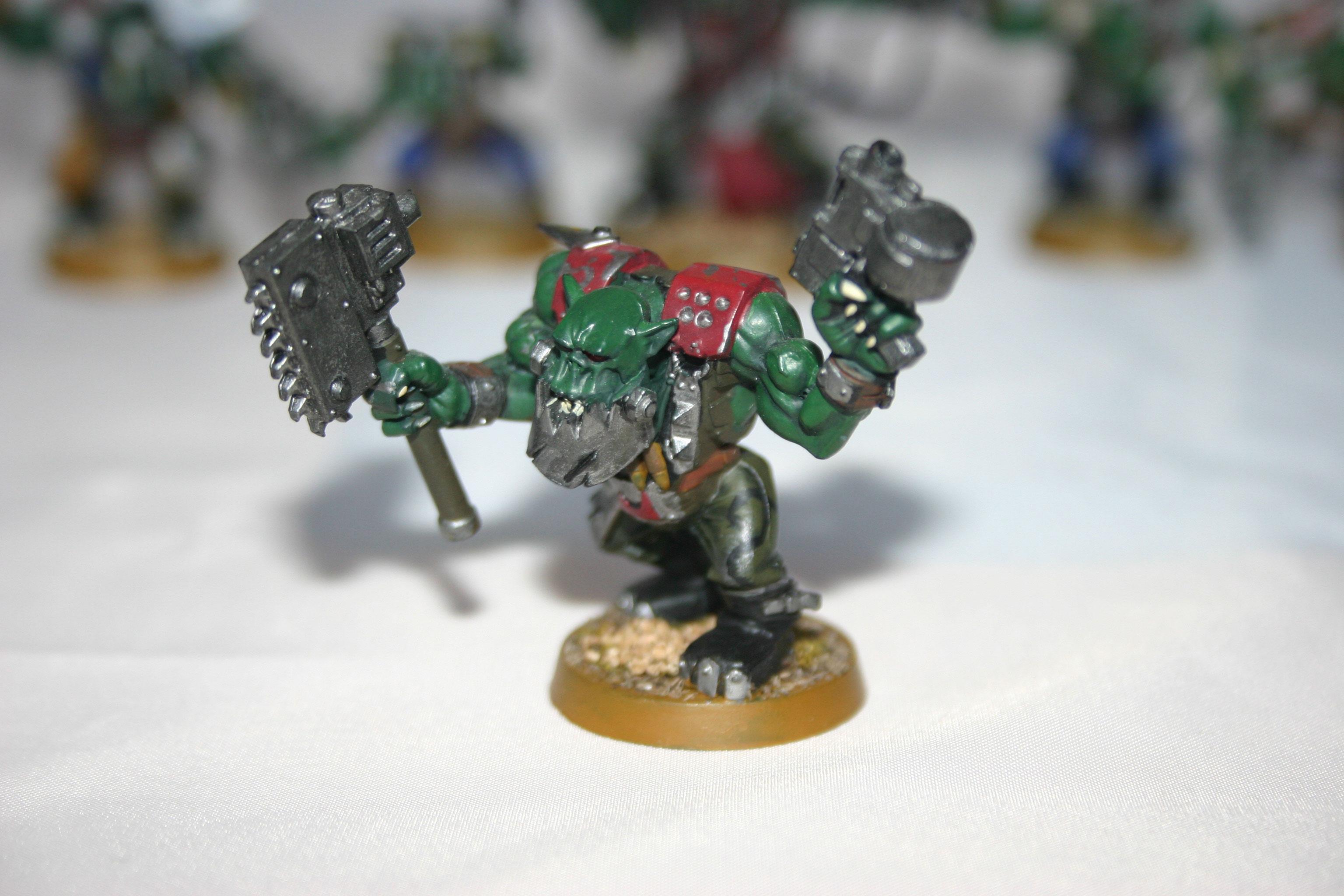 Beginner, Noob, Orks, Painting, Progression