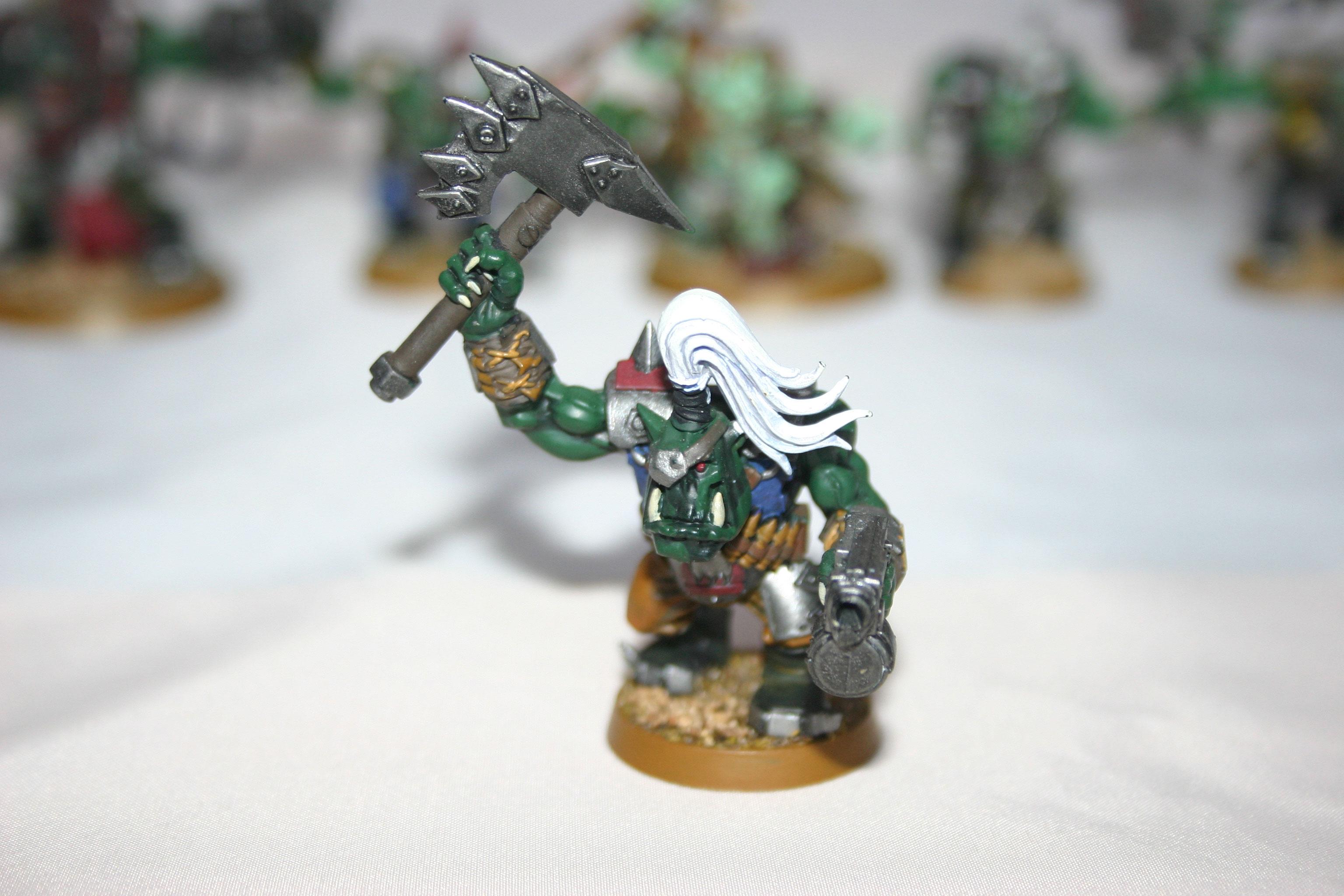 Beginner, Noob, Orks, Painting, Progression
