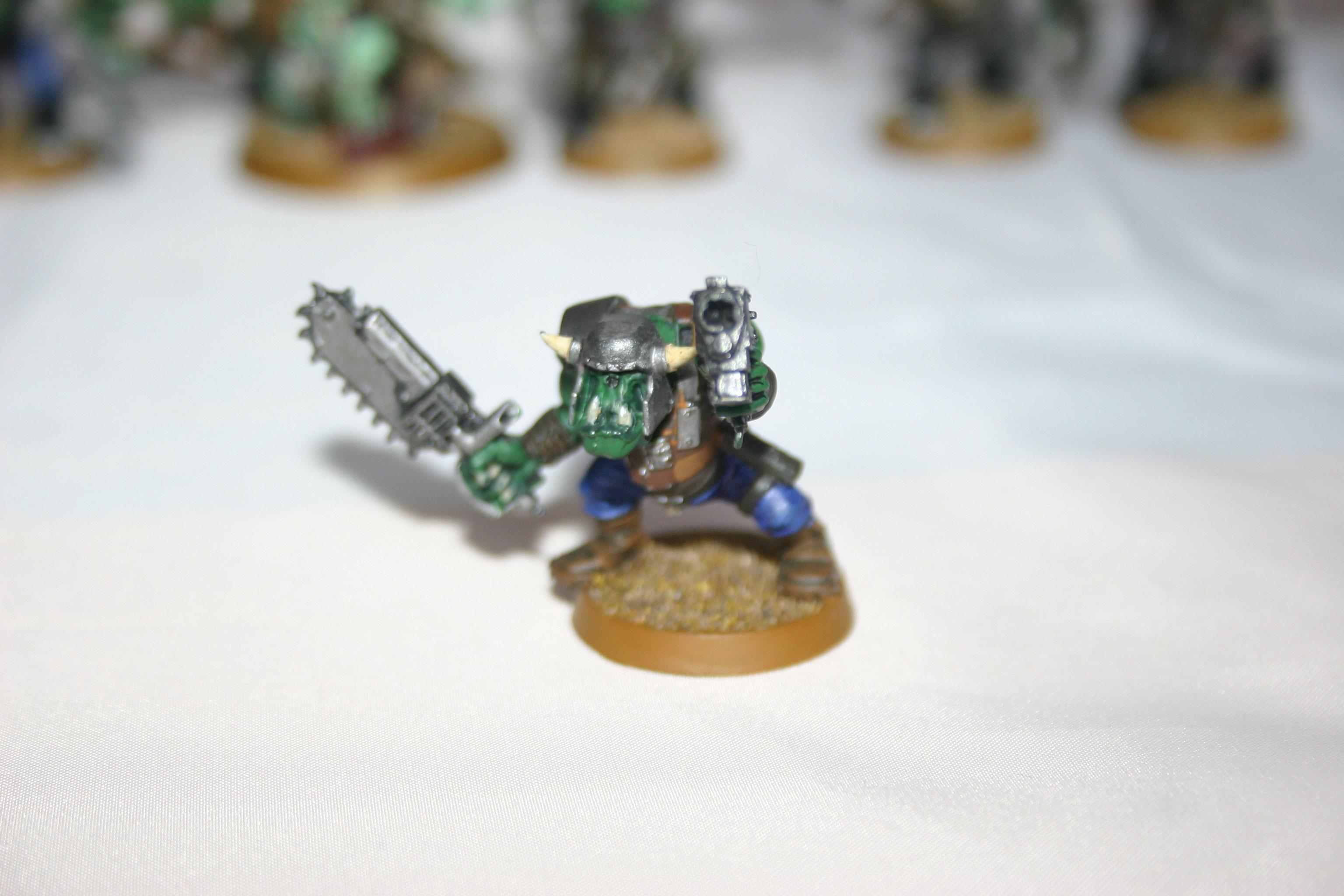 Beginner, Noob, Orks, Painting, Progression