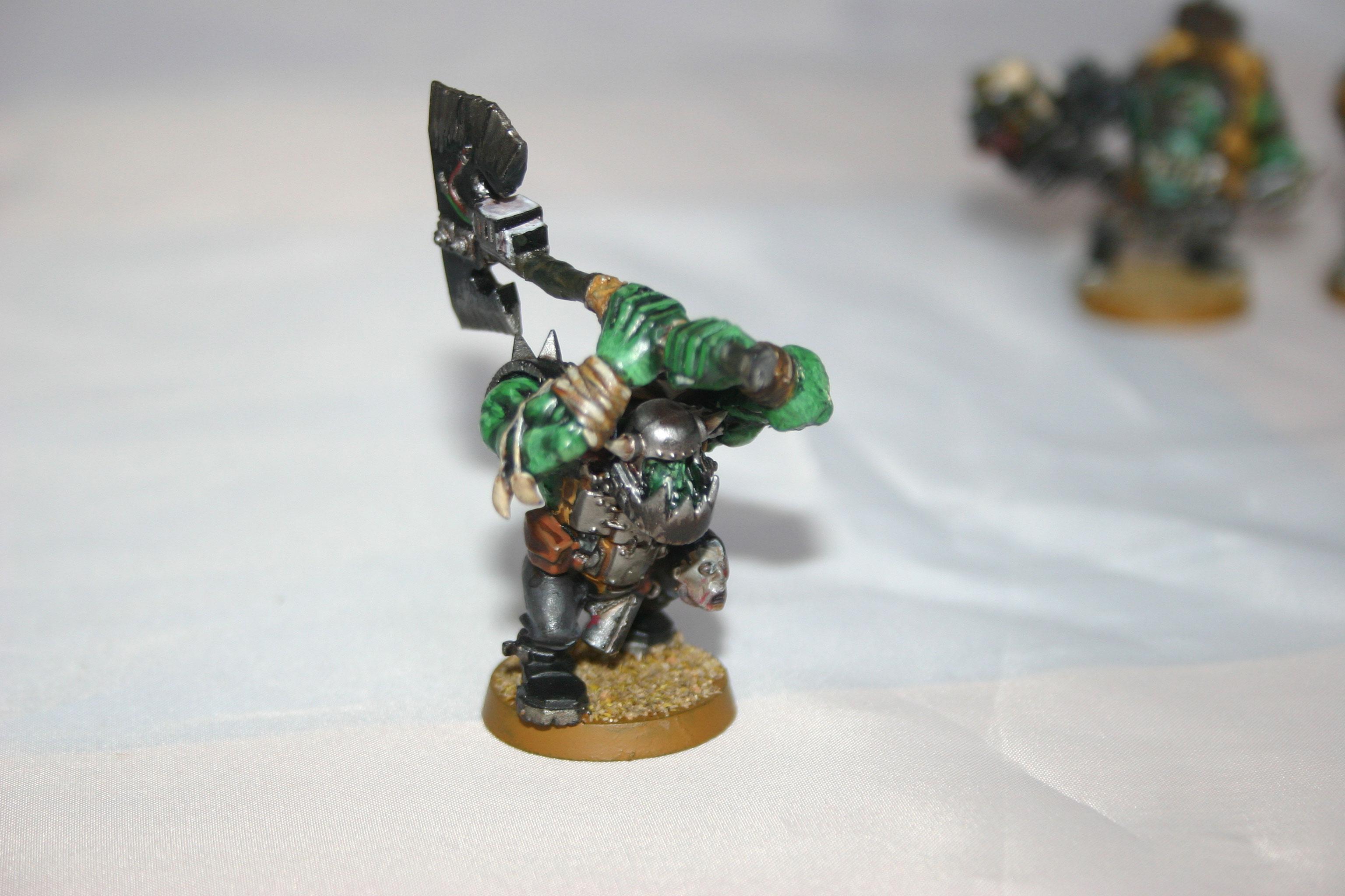 Beginner, Noob, Orks, Painting, Progression