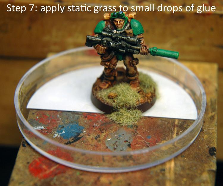 Base, Step 7: apply static grass