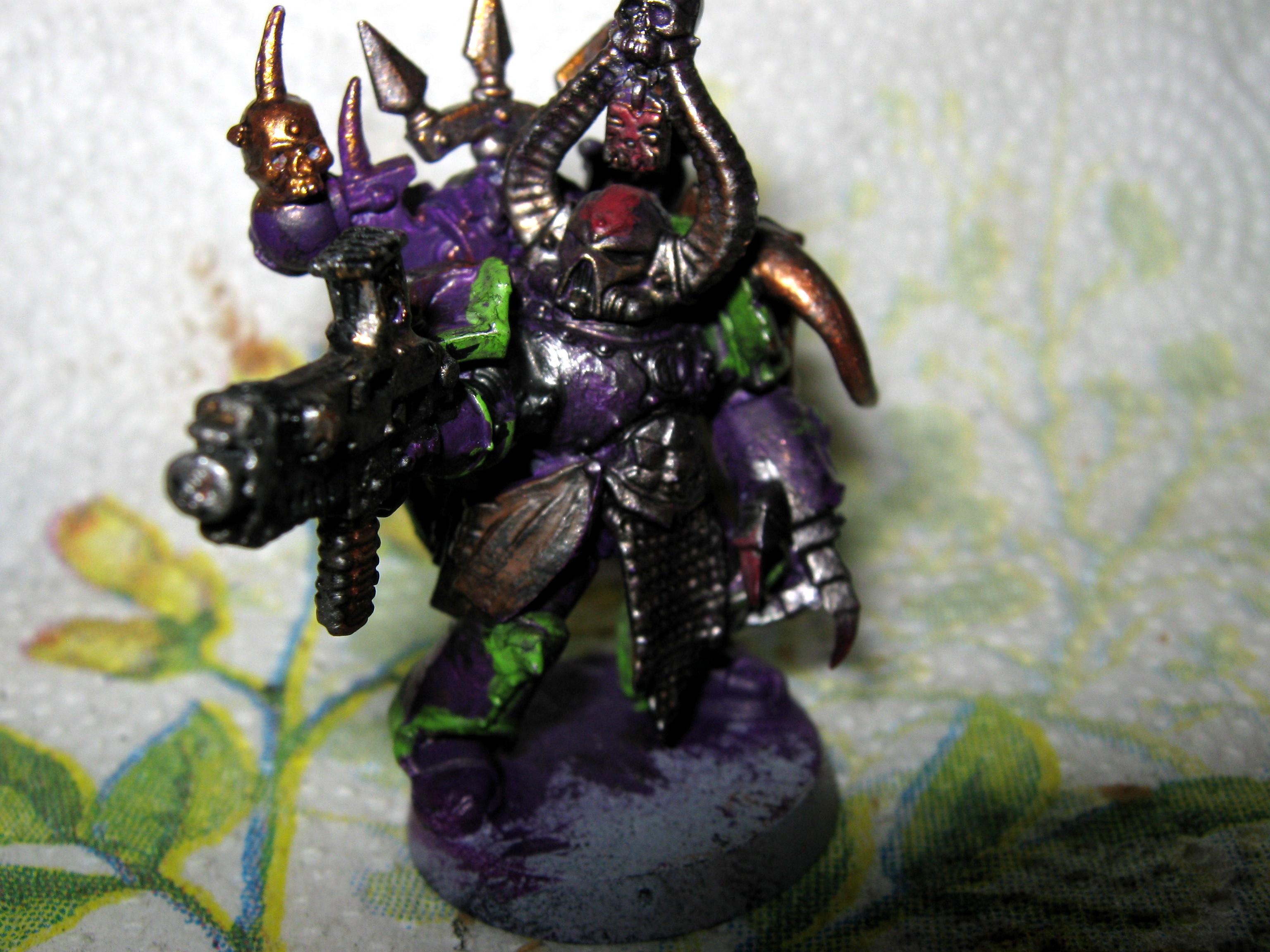 Chaos, Chaos Space Marines, Combi Plasma, Headquarters, Khorn, Lord, Plasma