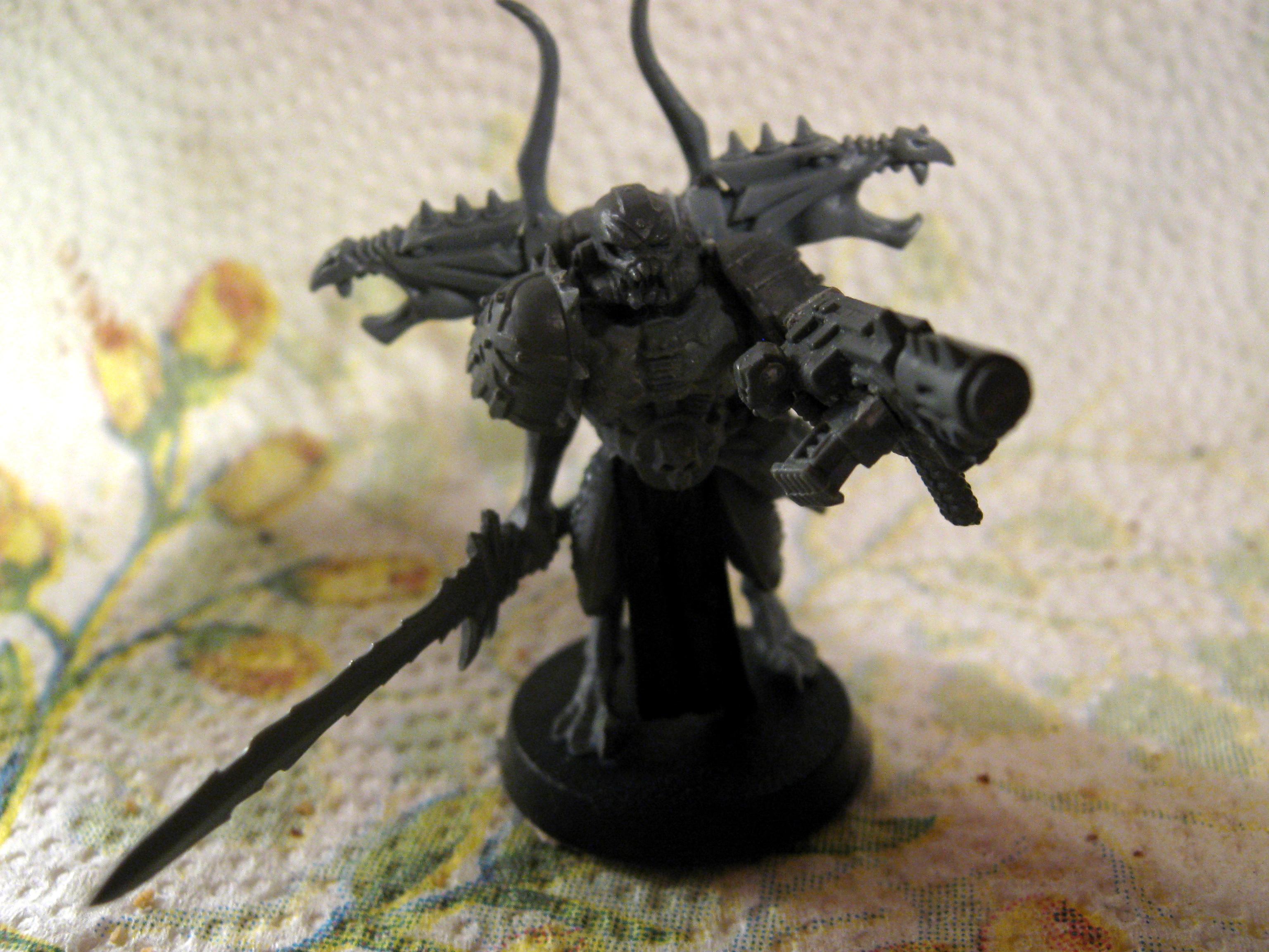 Chaos, Chaos Space Marines, Combi Melta, Headquarters, Khorn, Lord, Meltagun, Possessed
