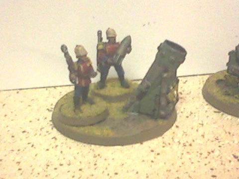 Praetorian Mortar Team