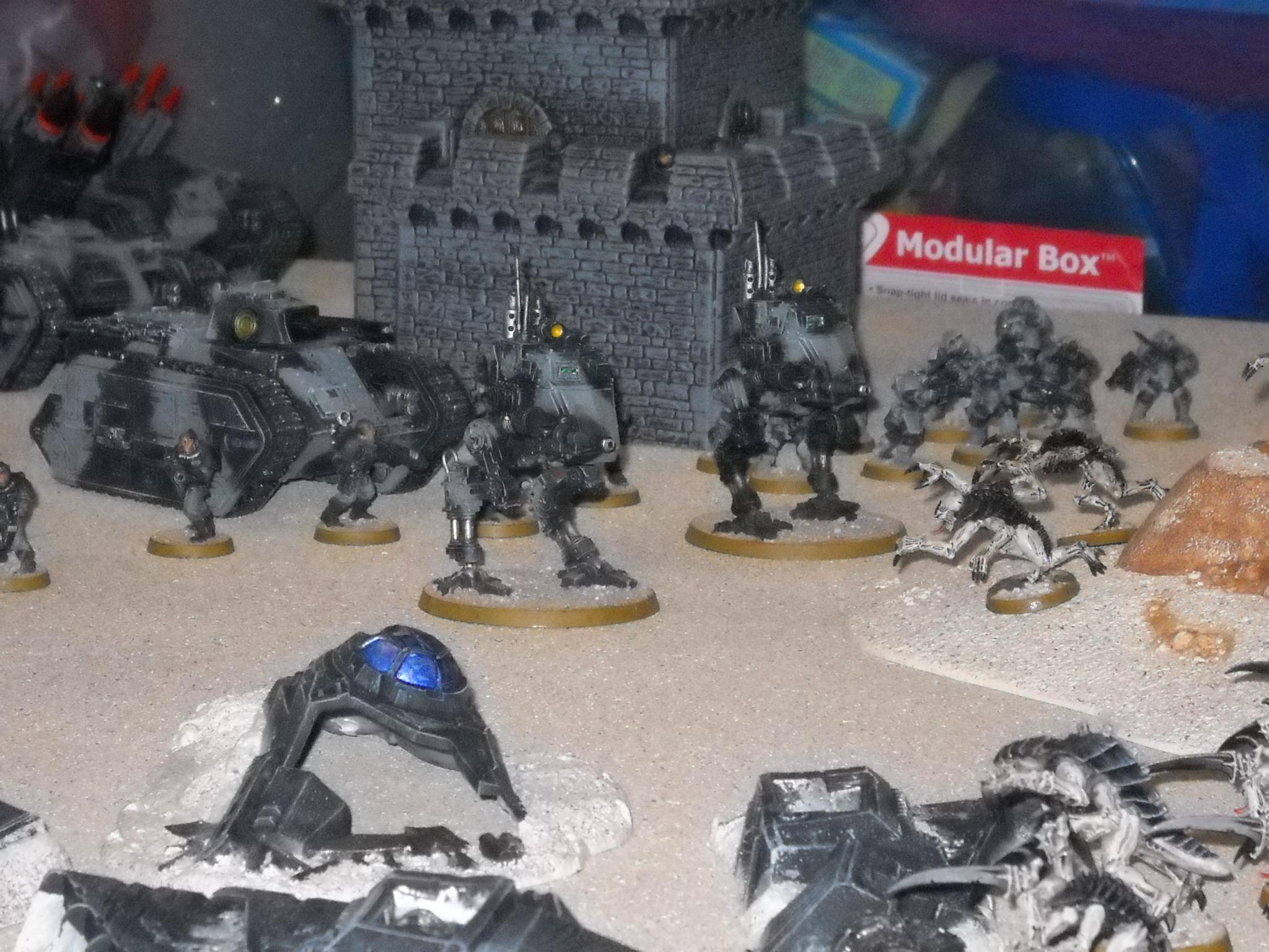 Astra Militarum, Genestealer, Guard, Imperial, Sentinel, Tyranids