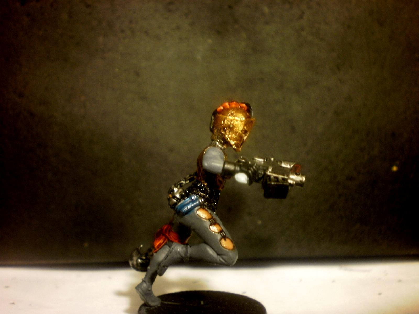 Conversion, Dark Eldar, Sisters Of Silence, Work In Progress