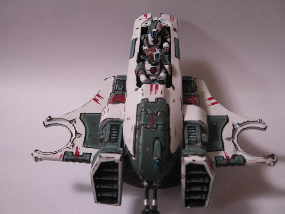 Battle Damage, Custom Base, Pirahna, Rebel, Renegade, Skimmer, Tau, Warhammer 40,000