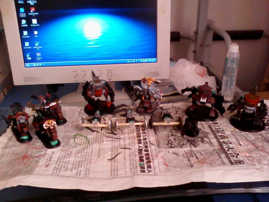 Far of shot, Kannons among some of my painted guys