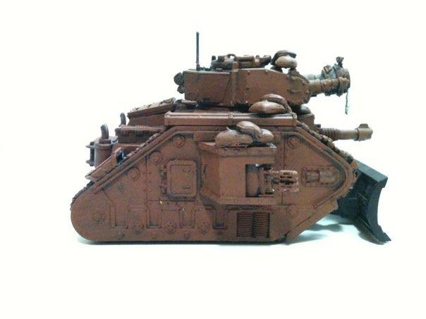 Imperial Guard, Leman Russ Demolisher, Tank, Warhammer 40,000