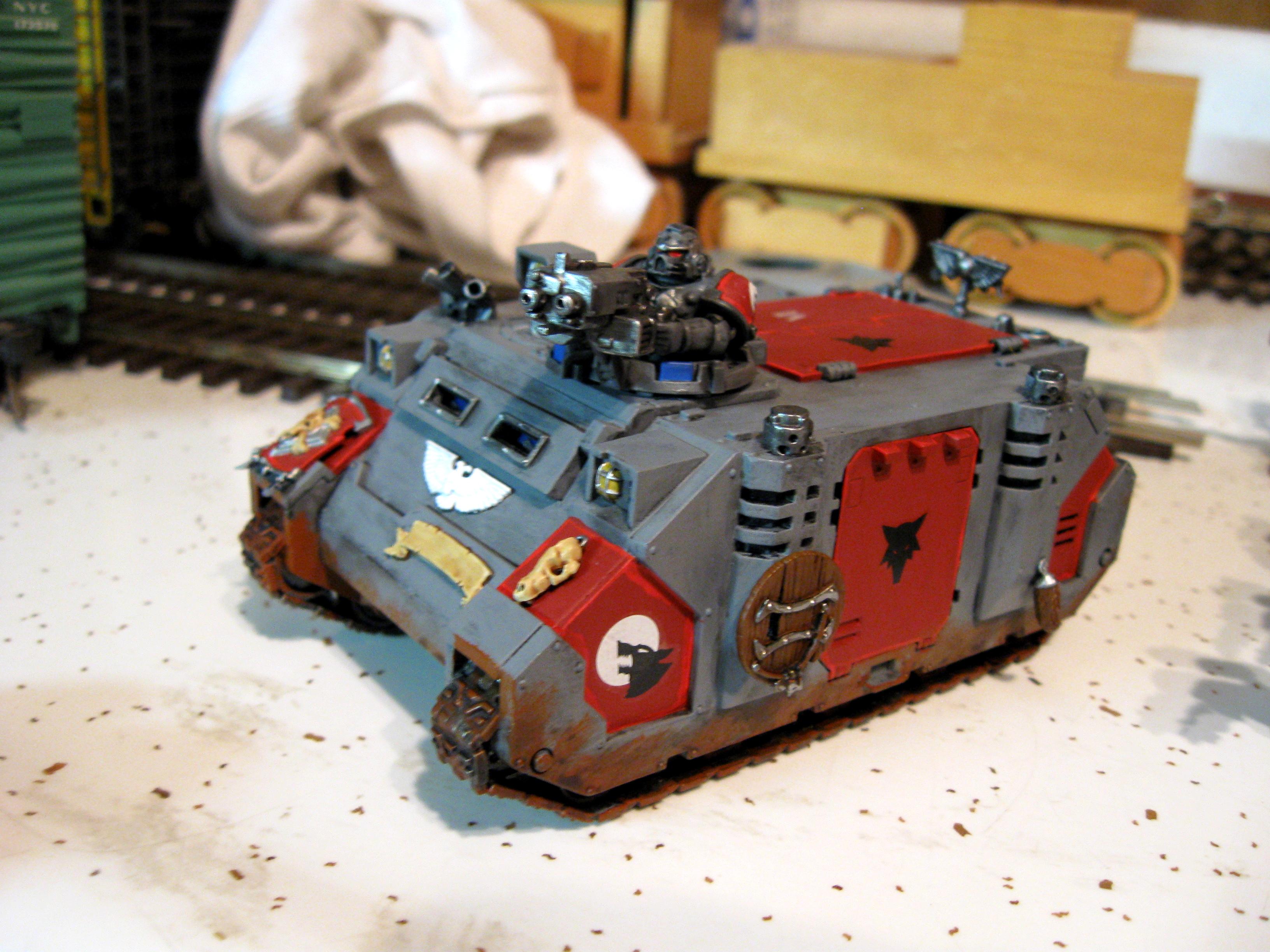 Pre Heresy, Rhino, Space Marines, Space Wolves