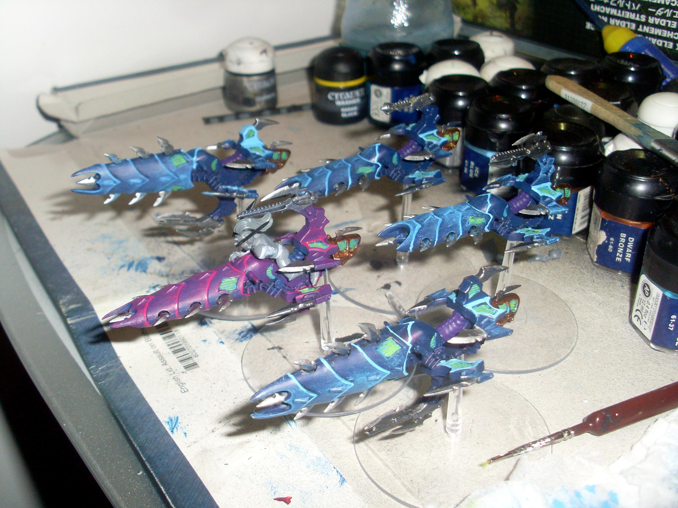 Bike, Dark, Dark Eldar, Eldar, Jet, Jetbike, Old