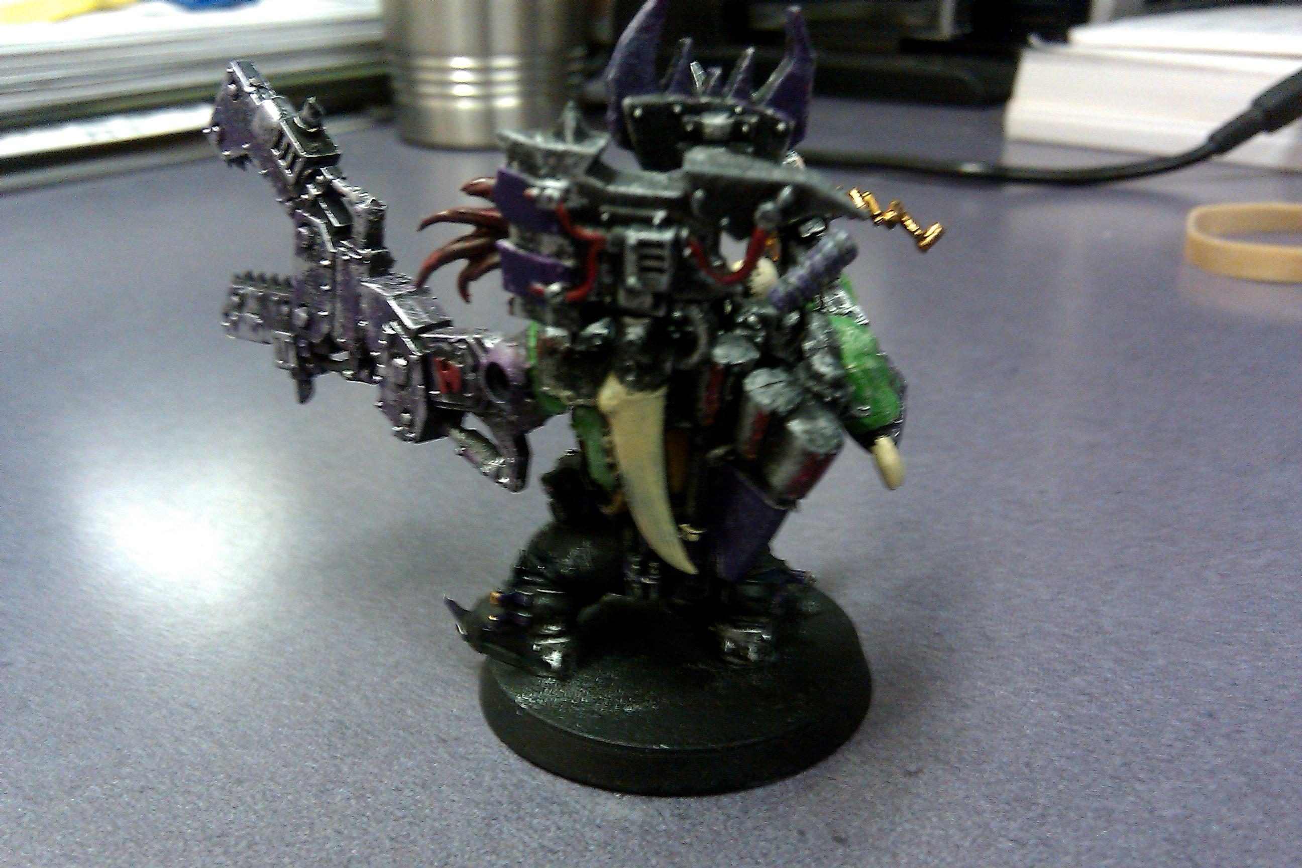 Orks, Warboss, WIP Custom Warboss