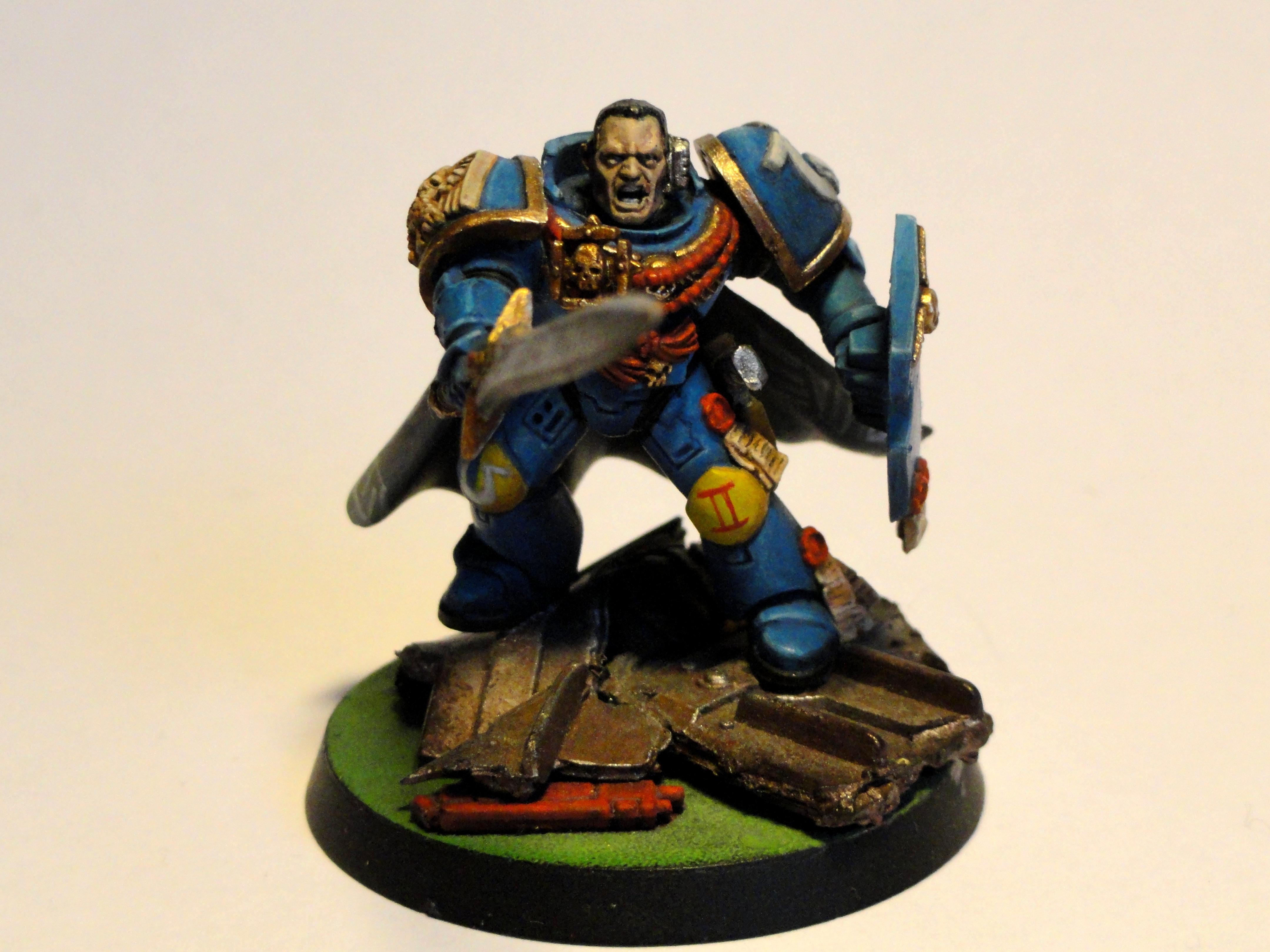Captain, Sicarius, Ultramarines, Work In Progress
