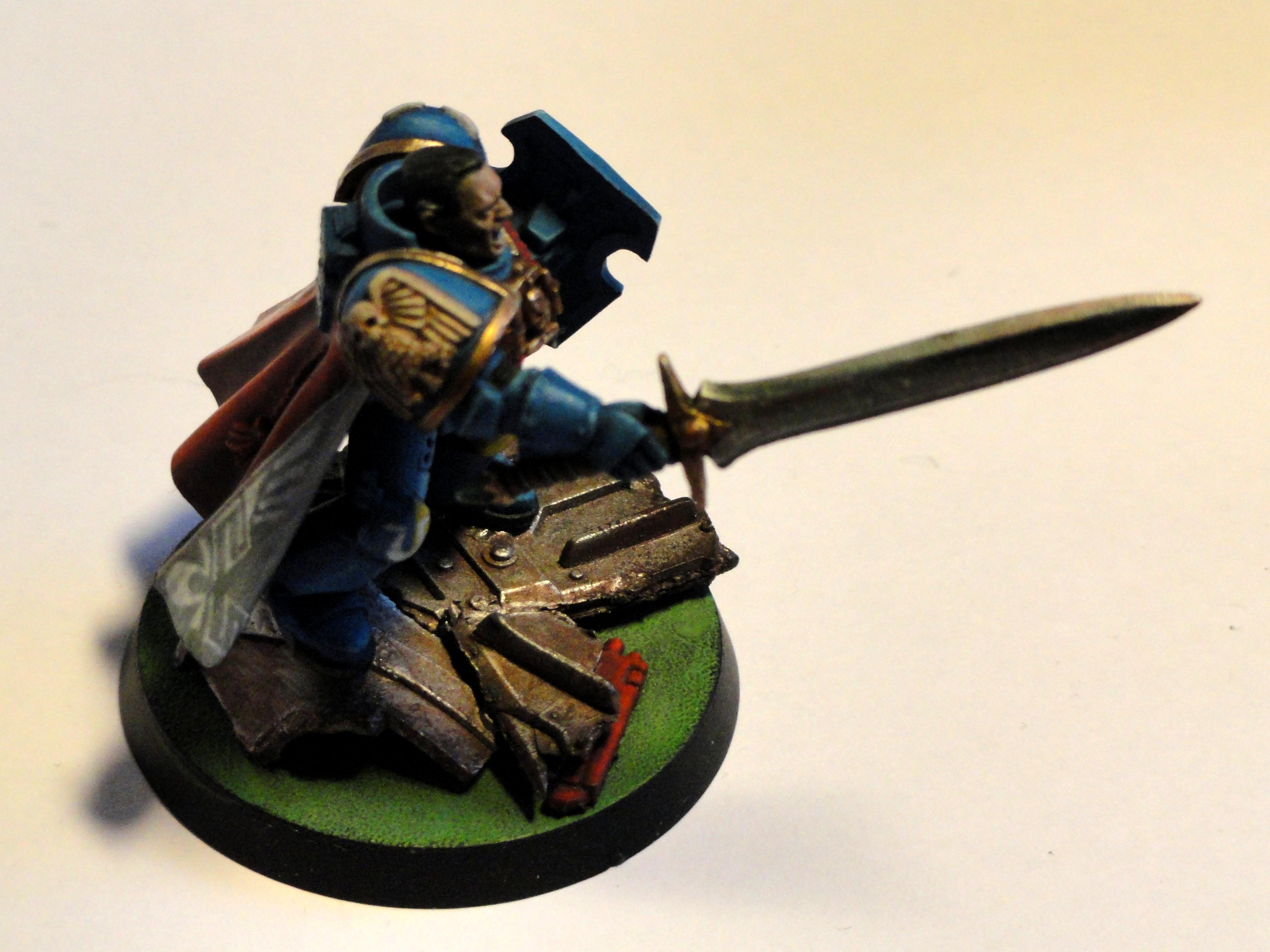 Captain, Sicarius, Ultramarines, Work In Progress