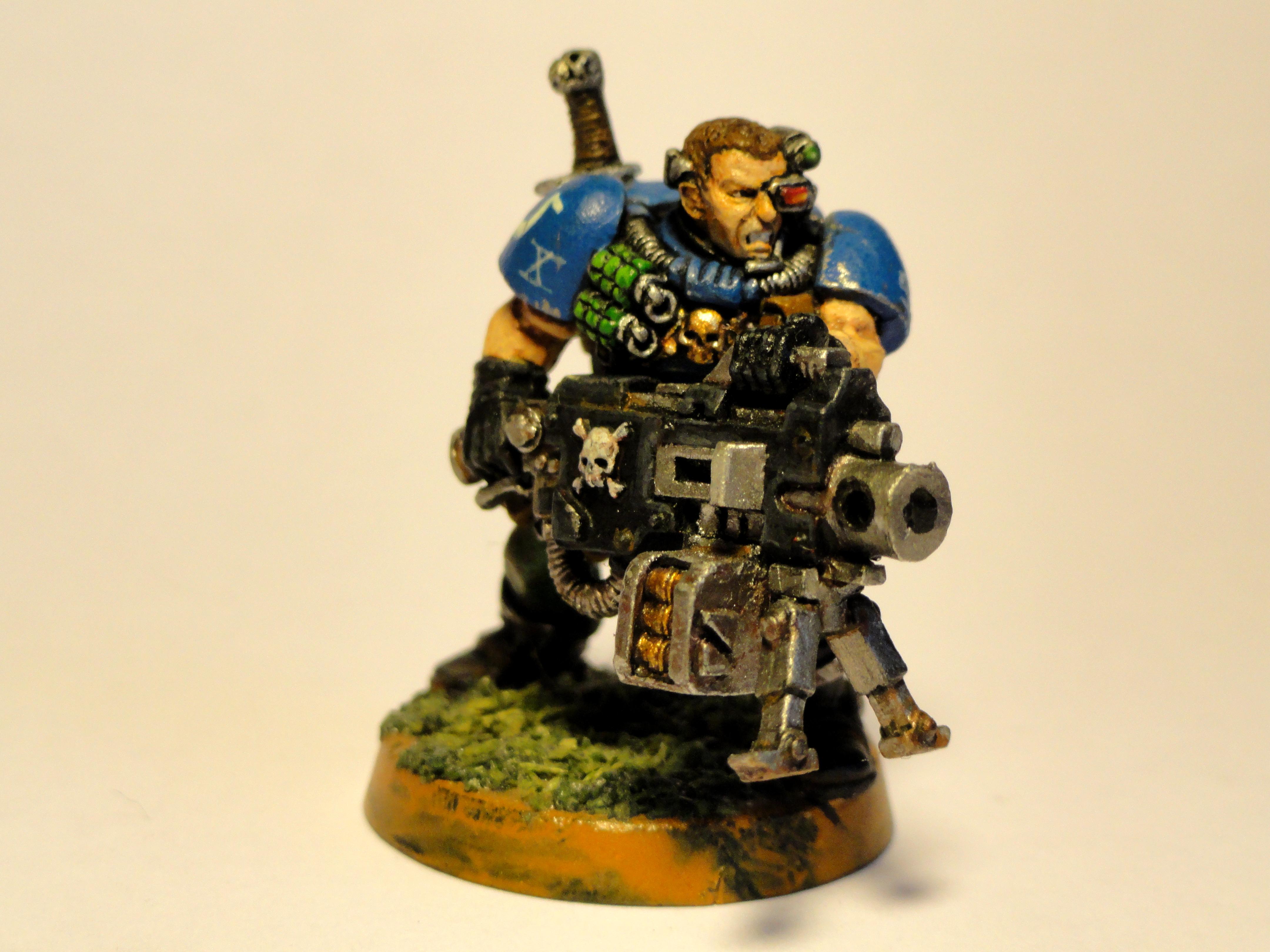 Heavy Bolter, Scouts, Ultramarines