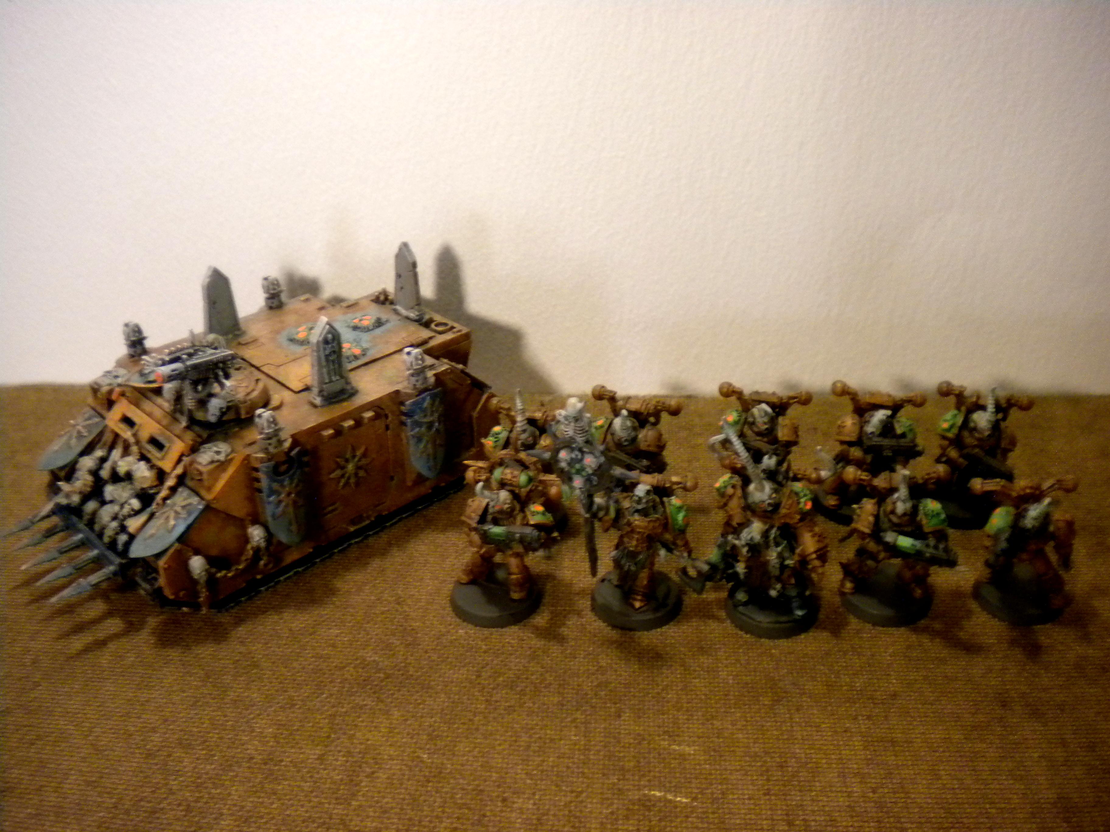 Chaos Space Marines, Death Guard, Nurgle, Warhammer 40,000