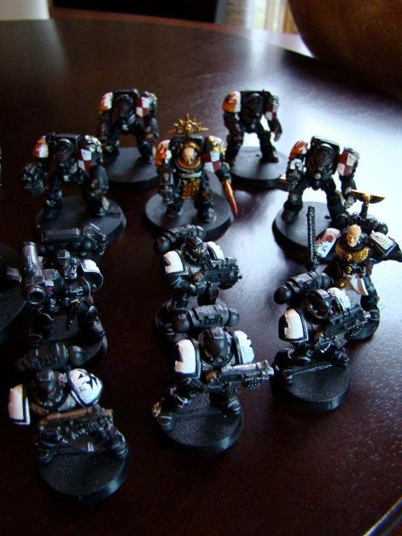 Black Templars, Blackreach, Blacktemplars, Dereadnought, Spacemarine, Terminator Armor
