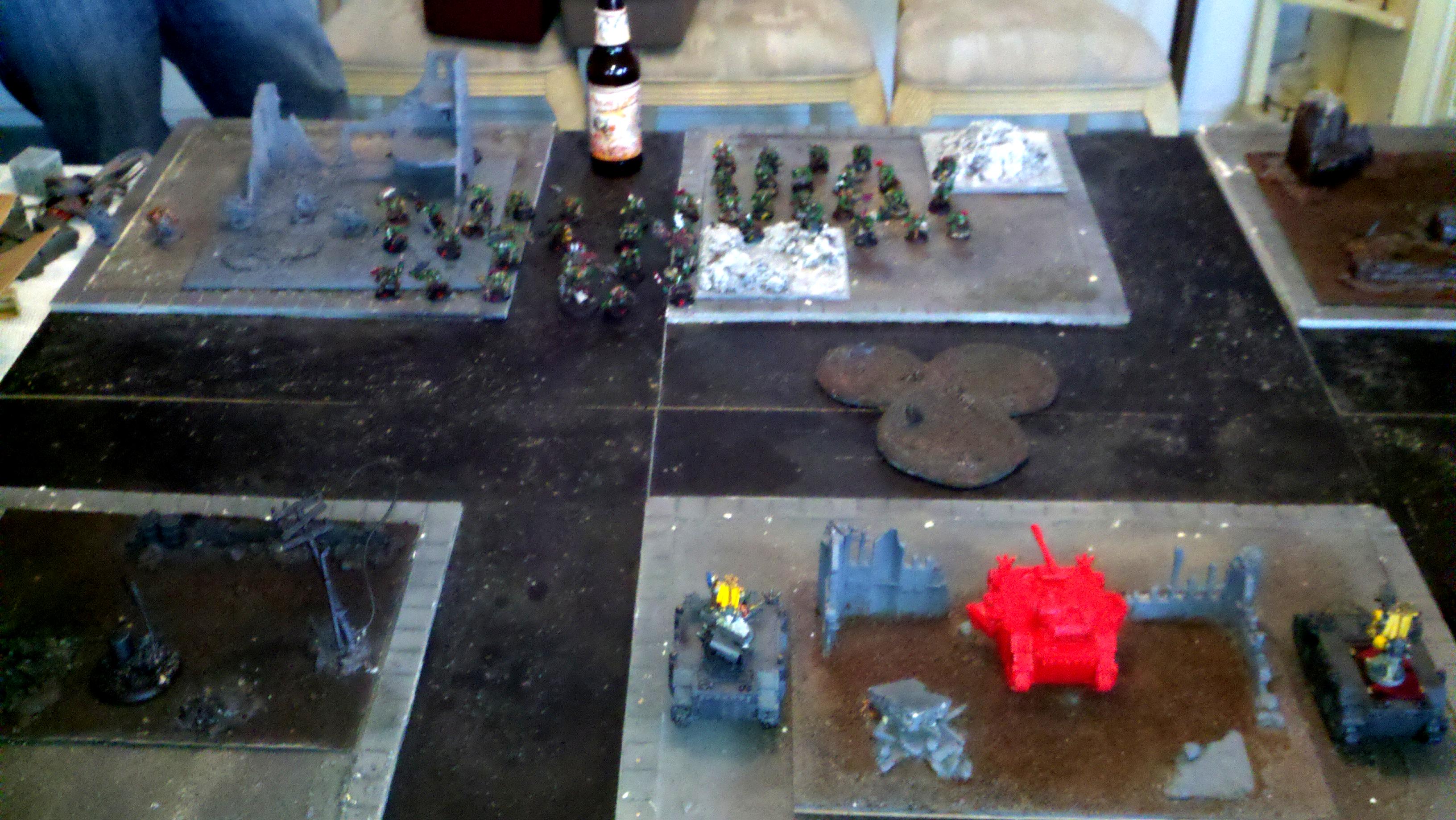 Homemade Table, Terrain