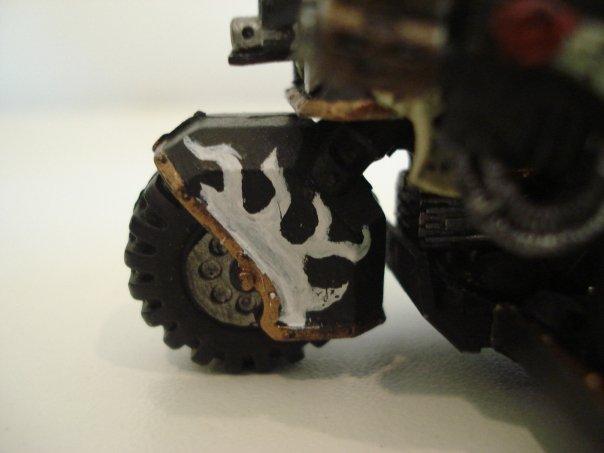 Bike, Decal, Flames, Freehand, Old, Ravenwing, Ravenwing Bikes