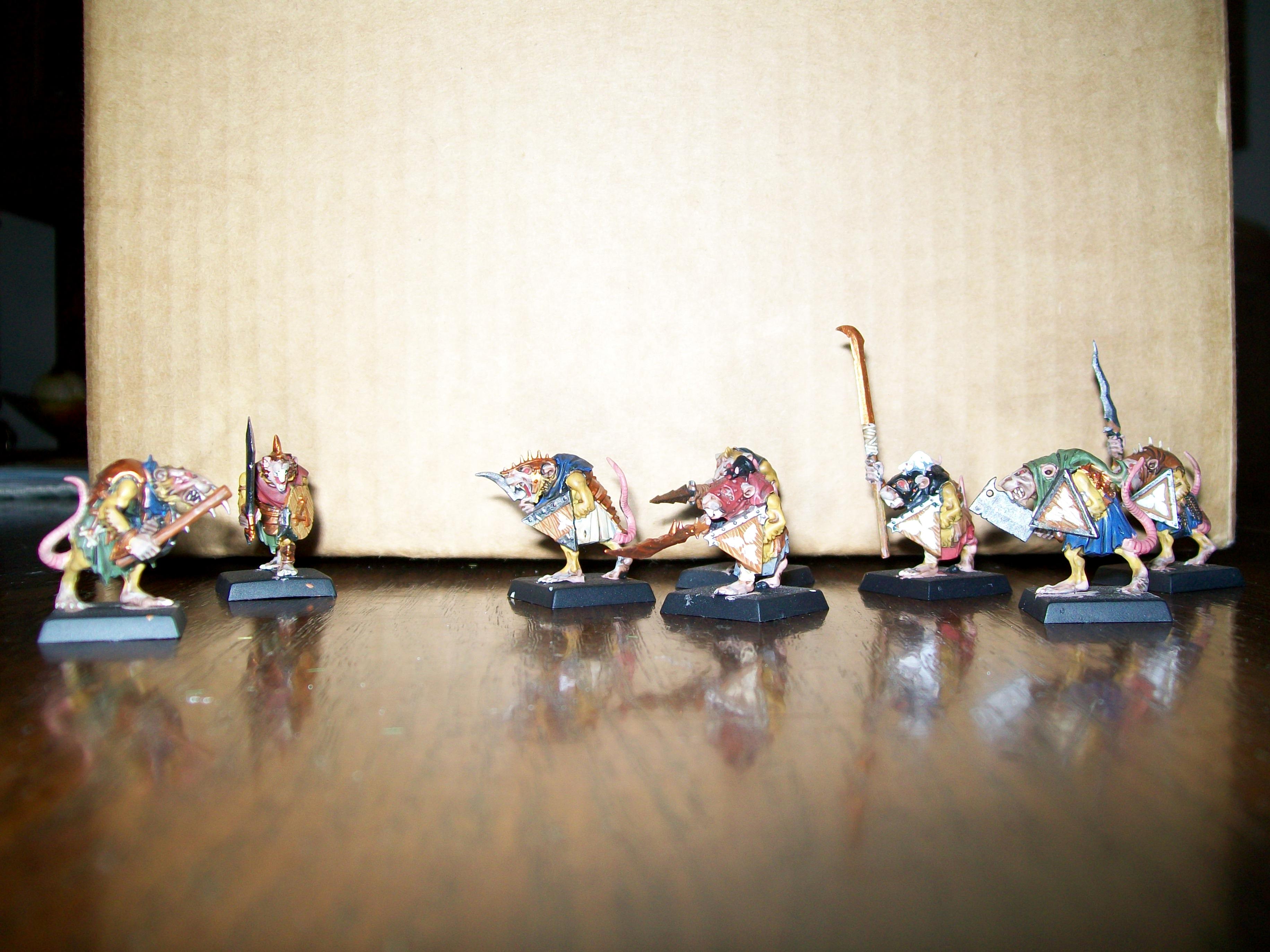 Clanrats, Scene, Skaven, Skavenslaves, Training, Warhammer Fantasy