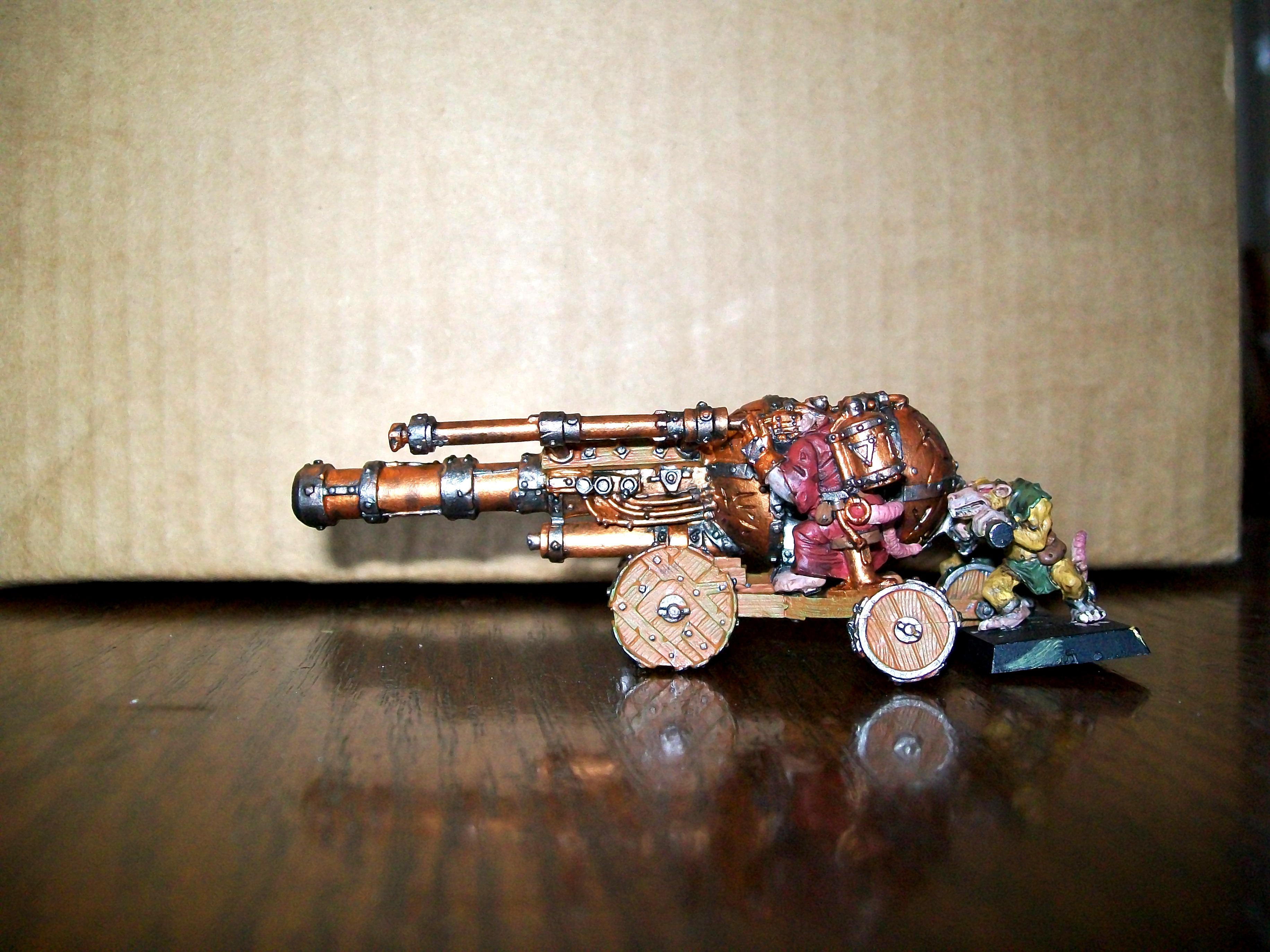 Artillery, Cannon, Skaven, Warhammer Fantasy, Warplighning Cannon