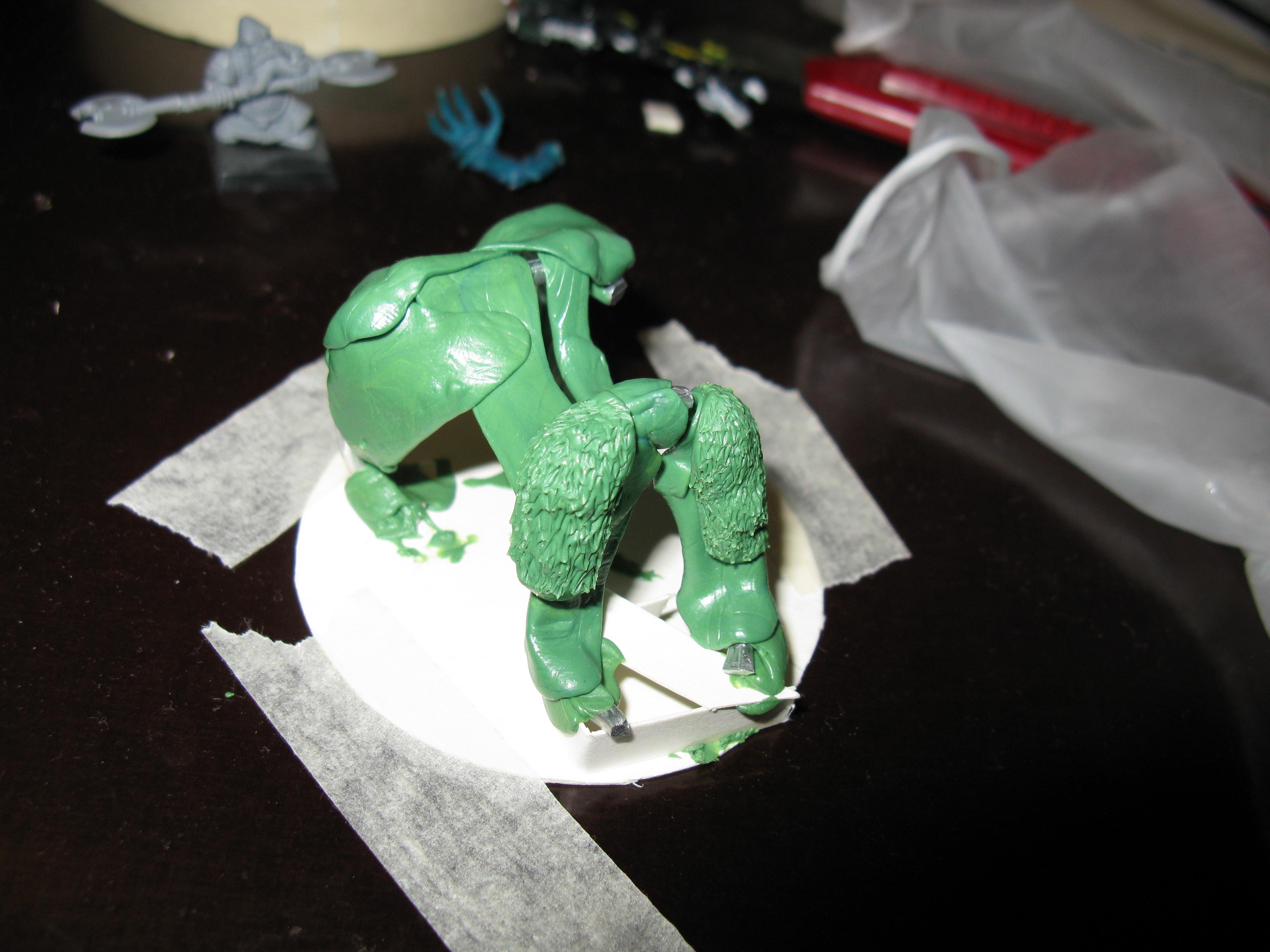 Bear, Conversion, Dwarves, Hero, Scratch Build, Warhammer Fantasy, Work In Progress